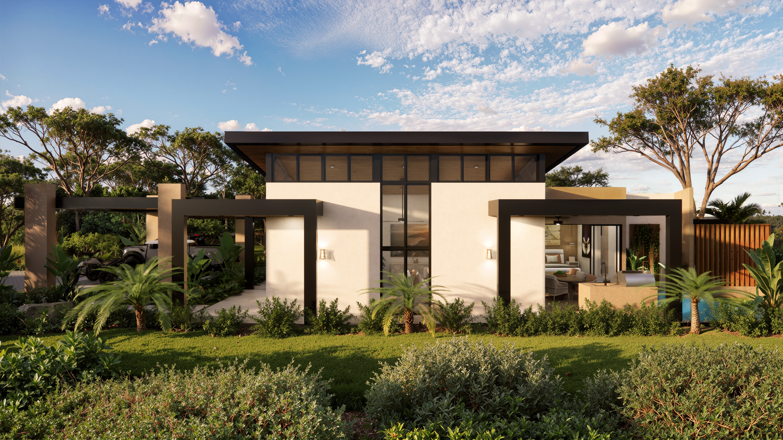 Contemporary Home for Sale in Corozalito with Private Pool and Exclusive Tropical Setting