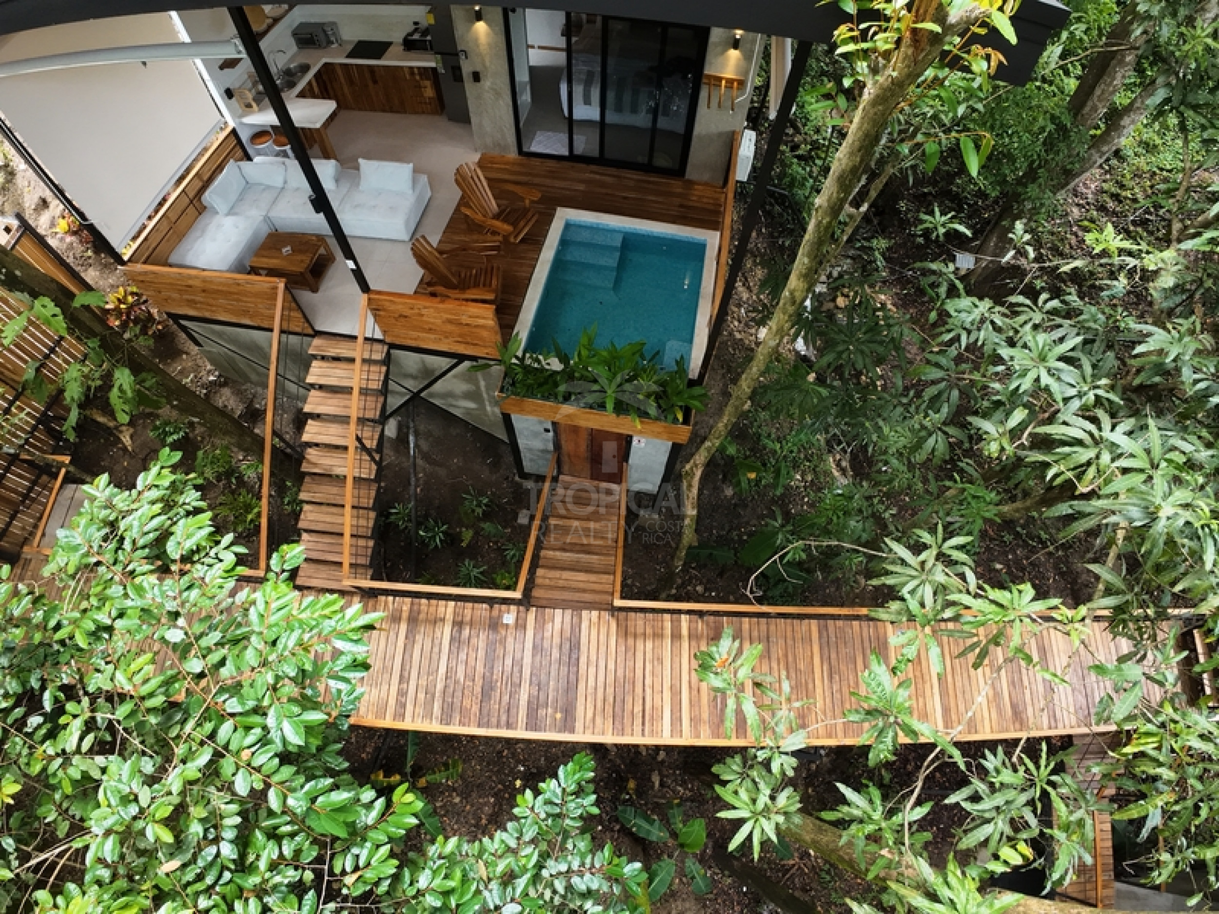 Elevated Jungle Retreat in Playa Hermosa – Santa Teresa, Costa Rica