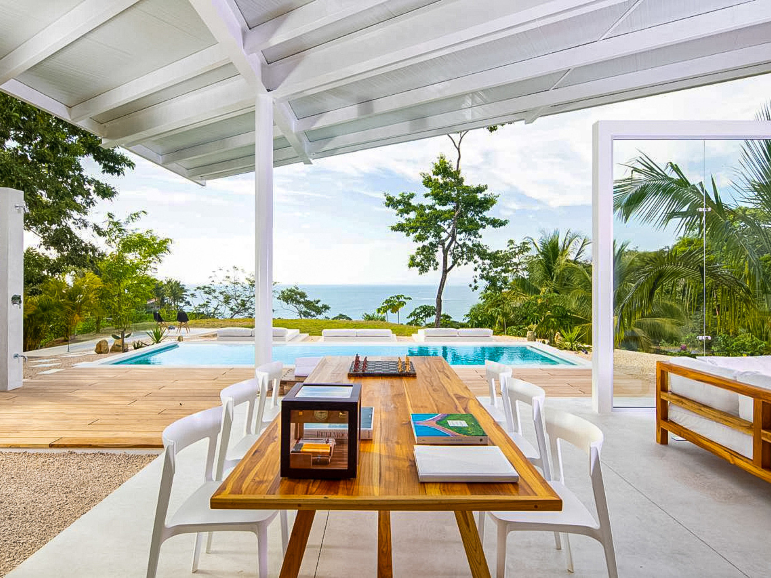 Designer 3-Bedroom Villa with Breathtaking Ocean Views and Pool in Playa Hermosa Hills
