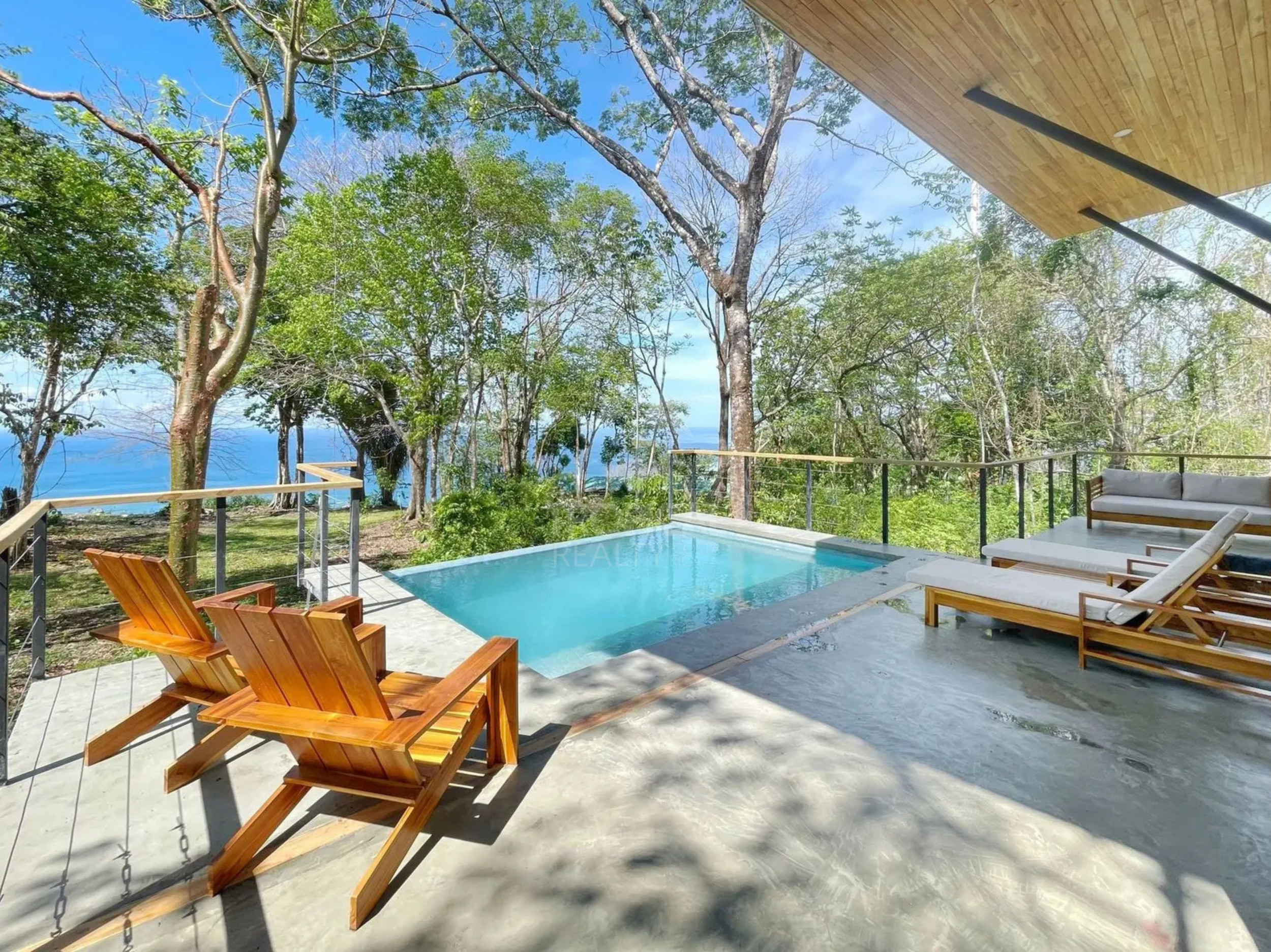 Modern Hillside Home with Pool for Sale in Santa Teresa