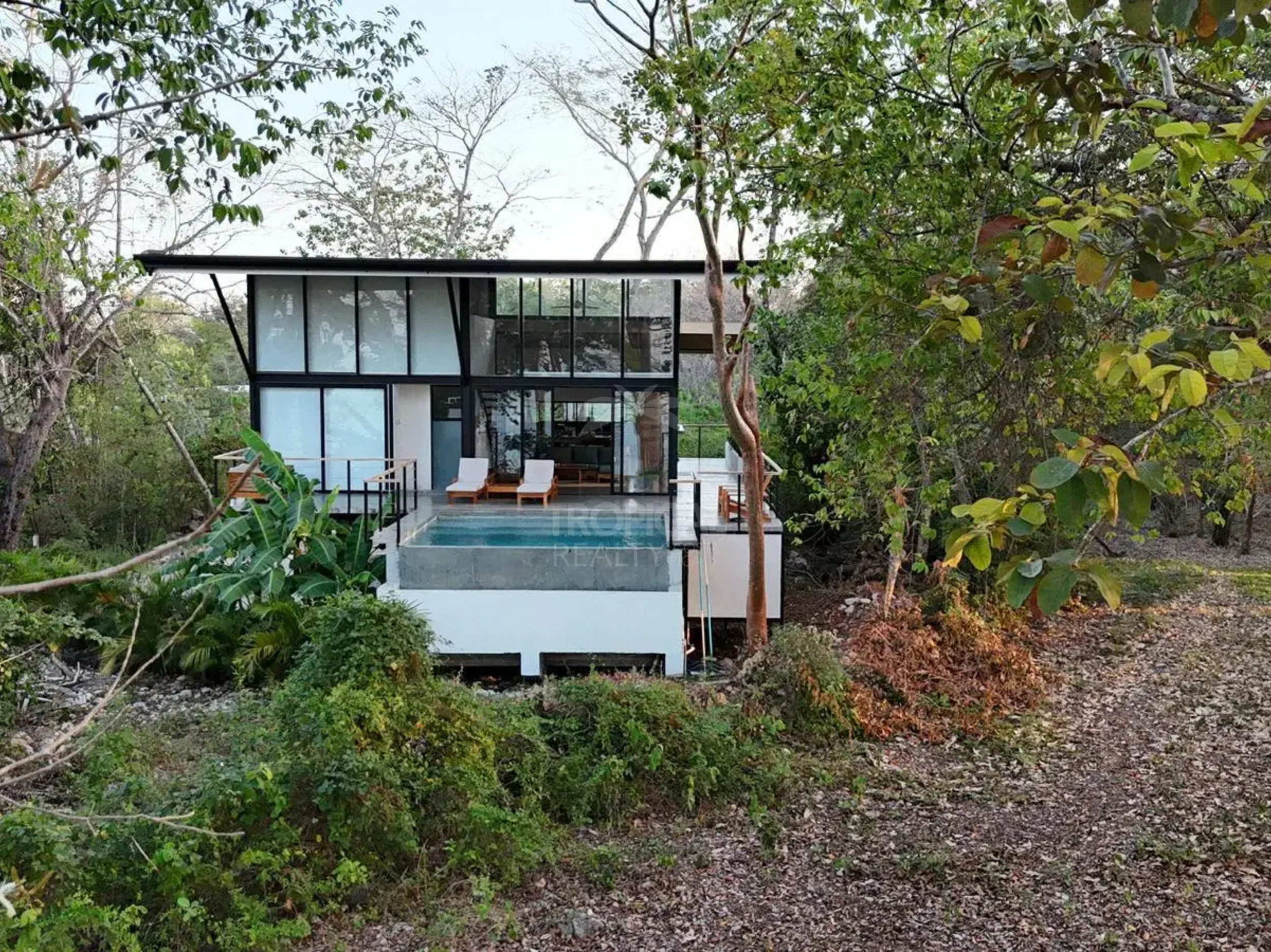 Modern Hillside Home with Pool for Sale in Santa Teresa