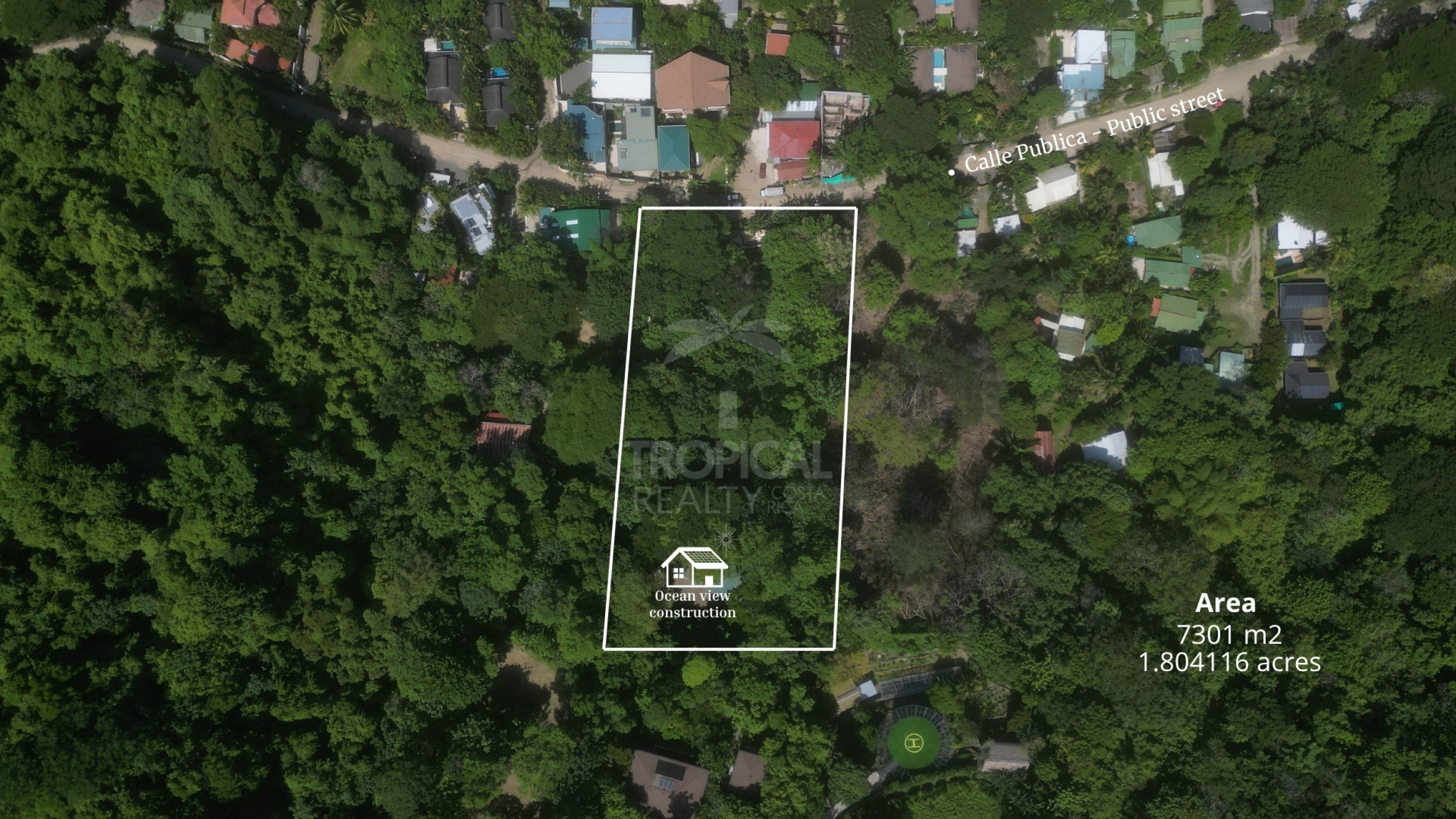 Propiedad de Alta Rentabilidad con Uso Mixto en Playa Hermosa, Santa Teresa – 7,301 m² (1.8 Acres) con Vista al Mar y Proyecto en Marcha
