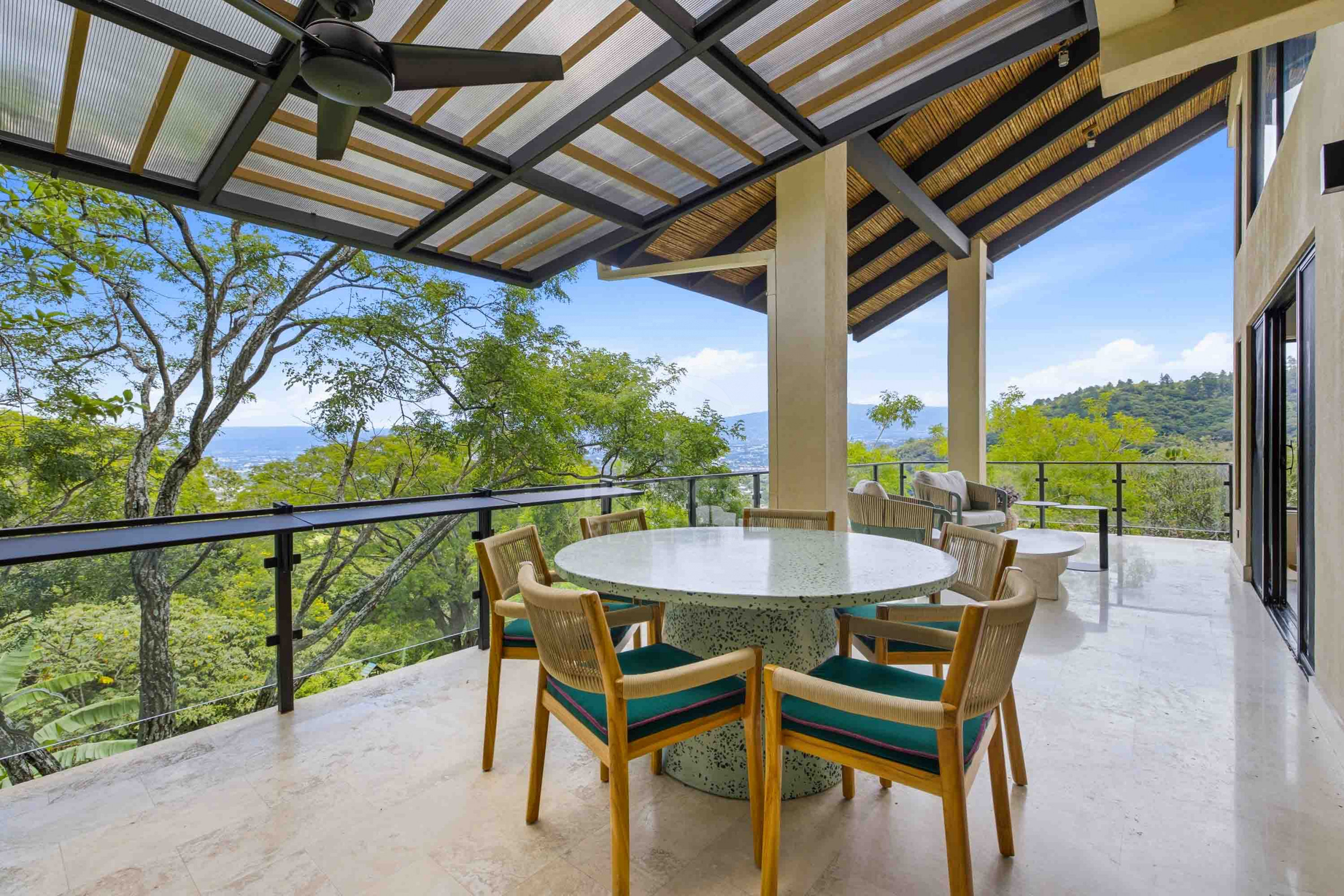 Valley View Luxury Home — Gated-Community Living in Santa Ana, Costa Rica