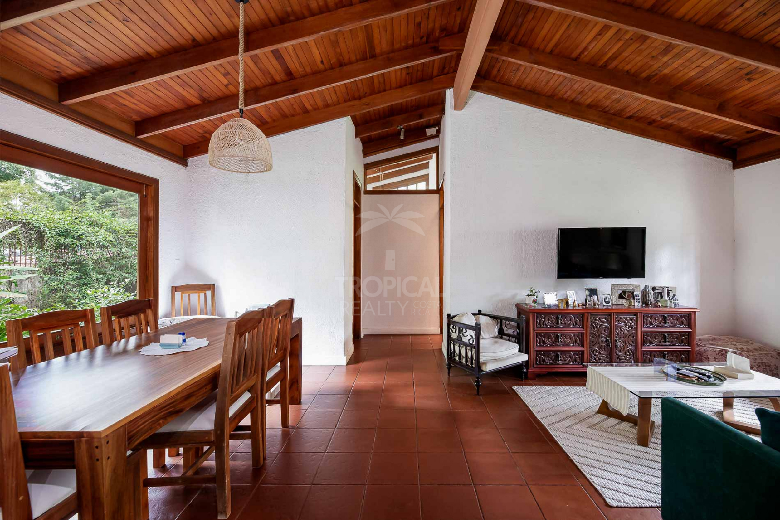 Coffee Hacienda-Style Home for Sale in Valle Verde, San Antonio de Escazú | Riverfront on the San Rafael River