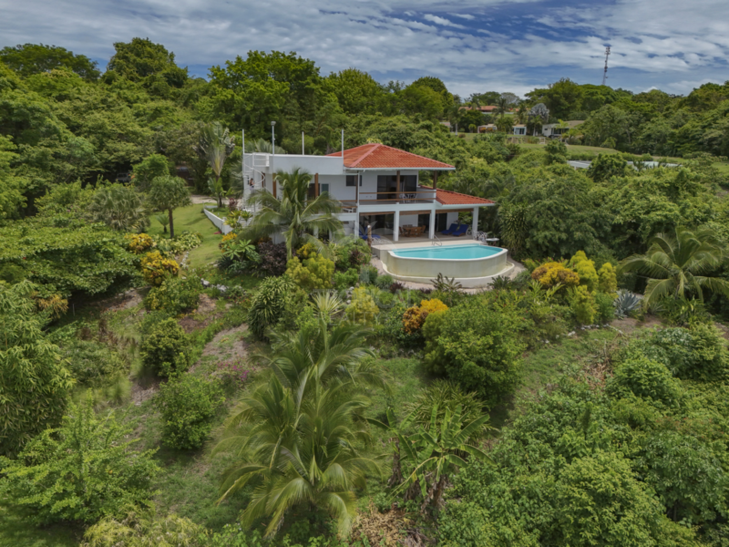 Luxury Ocean View Estate with Private Access to Montezuma Waterfalls