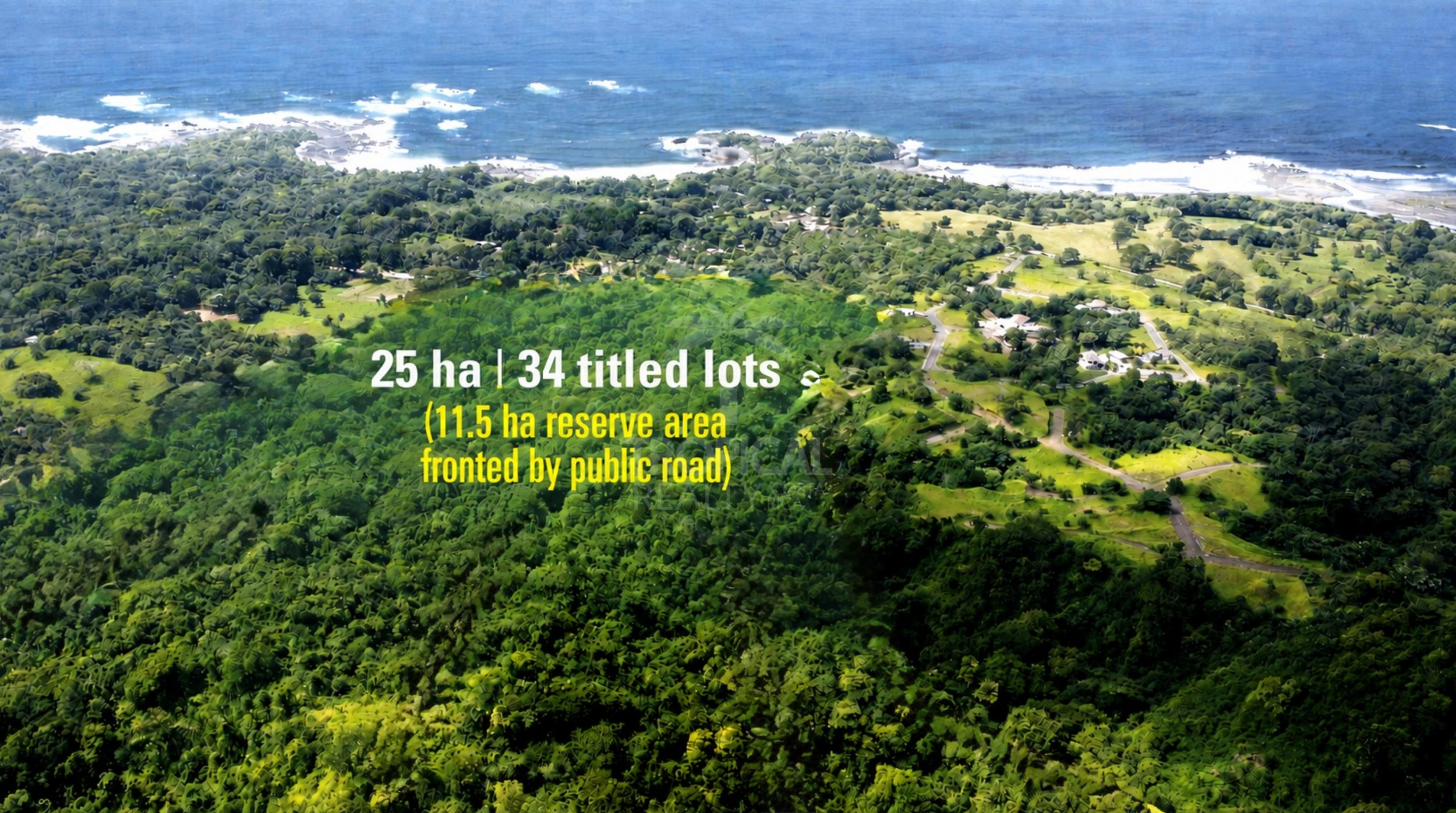 Land near the beach Costa Rica for development