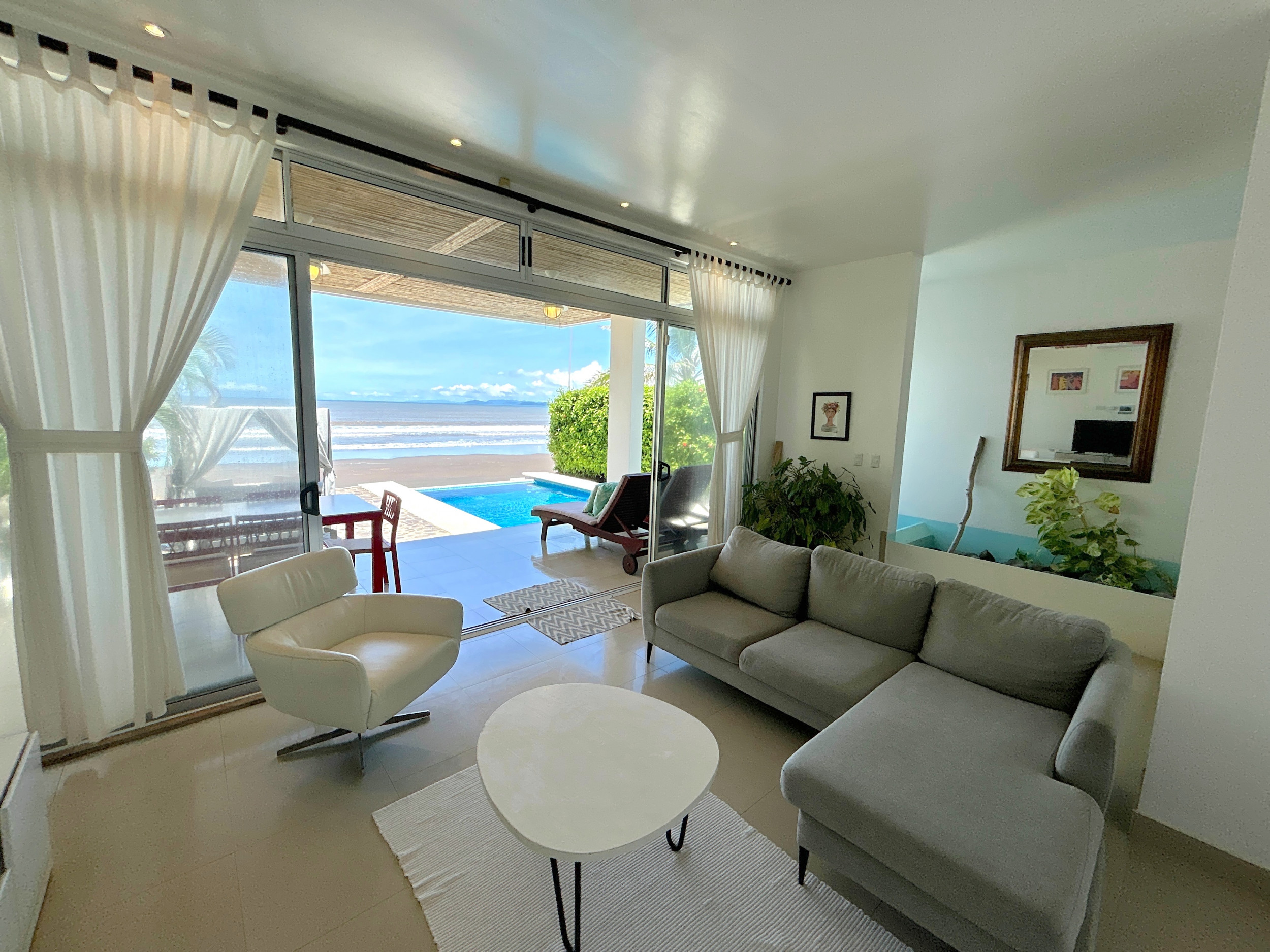 Oceanfront Luxury Villa for Rent in Playa Tivives, Costa Rica