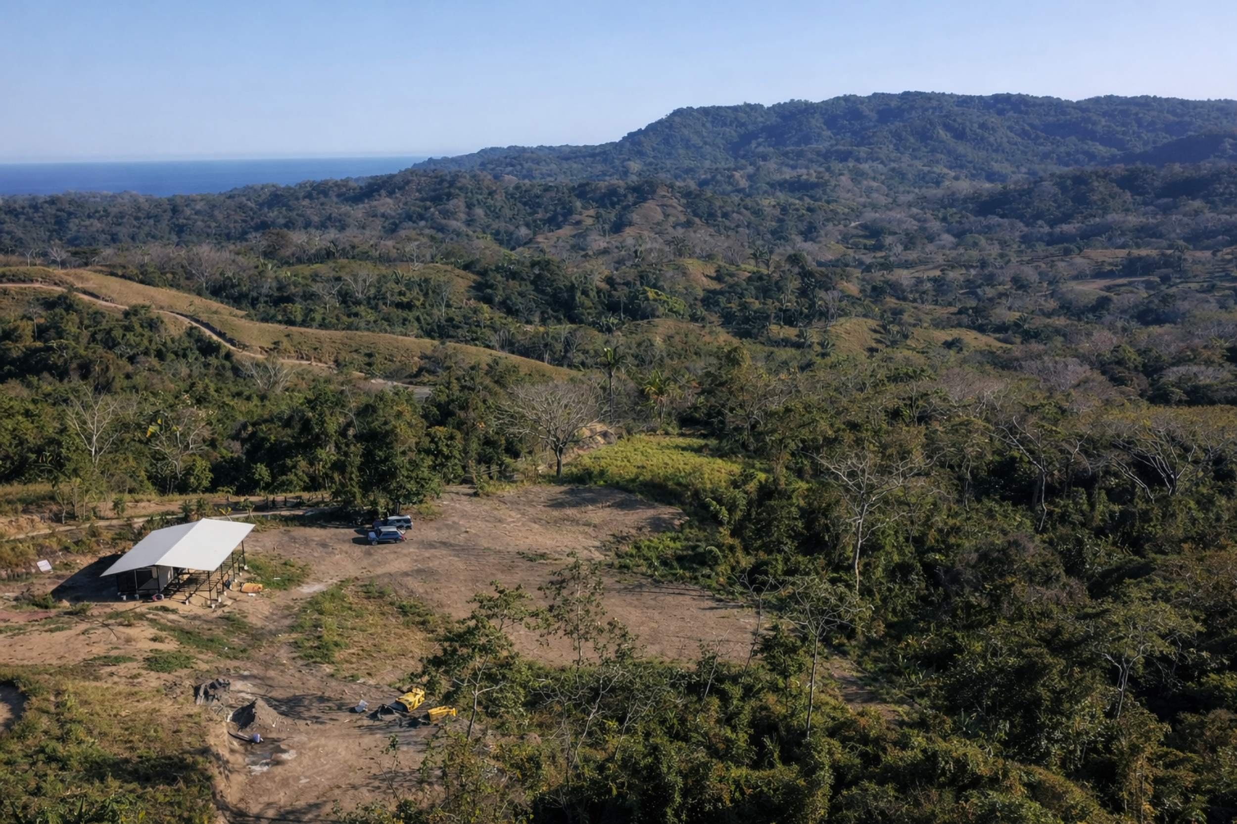 Ocean View Lot in San Isidro above Malpaís