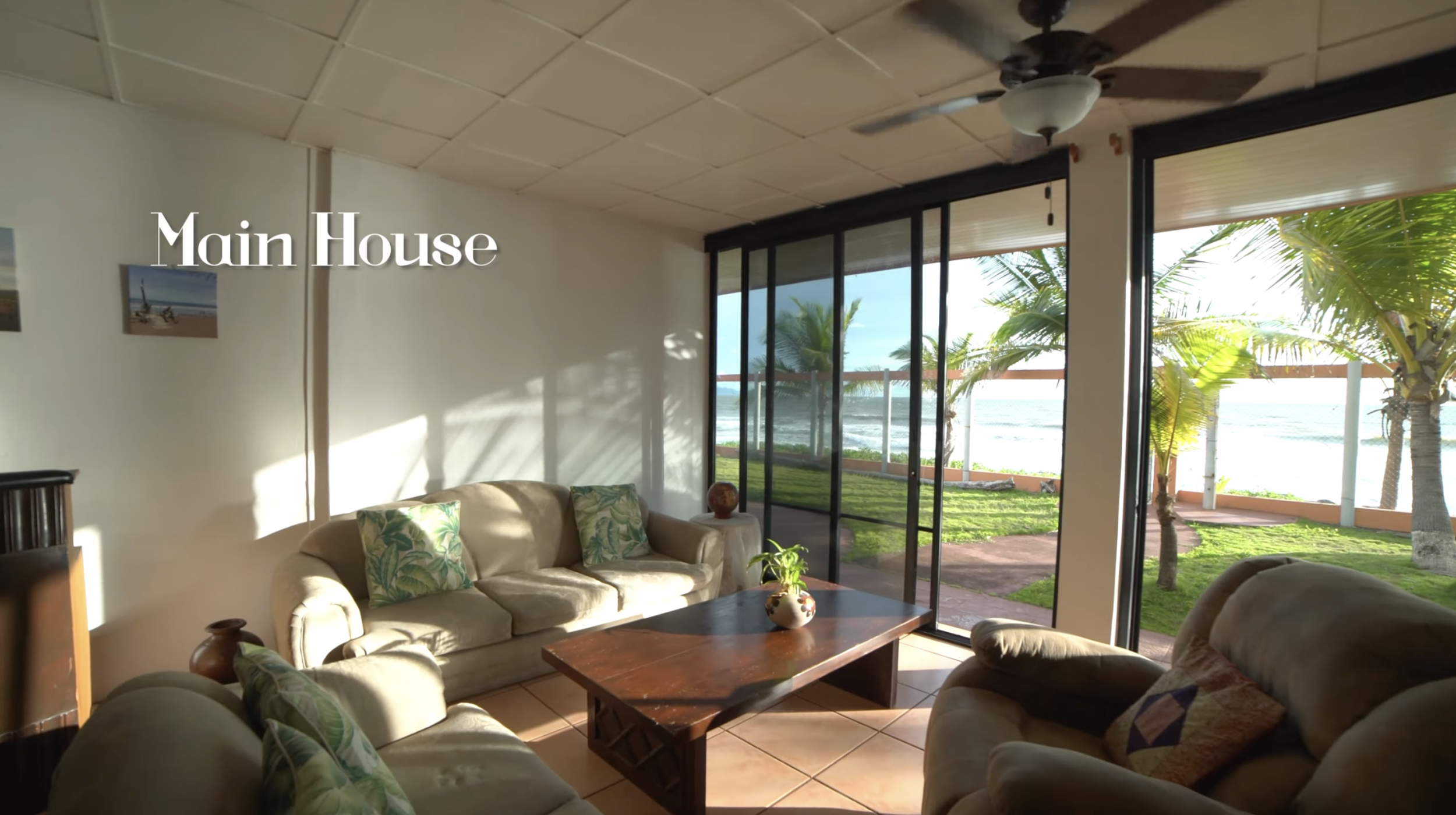 Beachfront Residence with Pool and Cottage SOLD