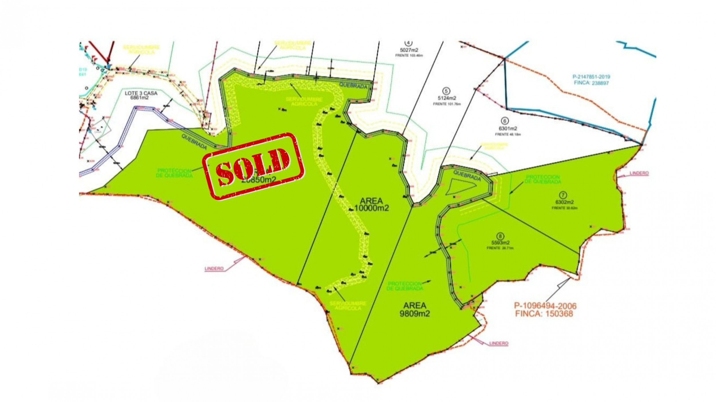 Exclusive Land for Sale in Santiago, Playa Hermosa – Nature at Its Best