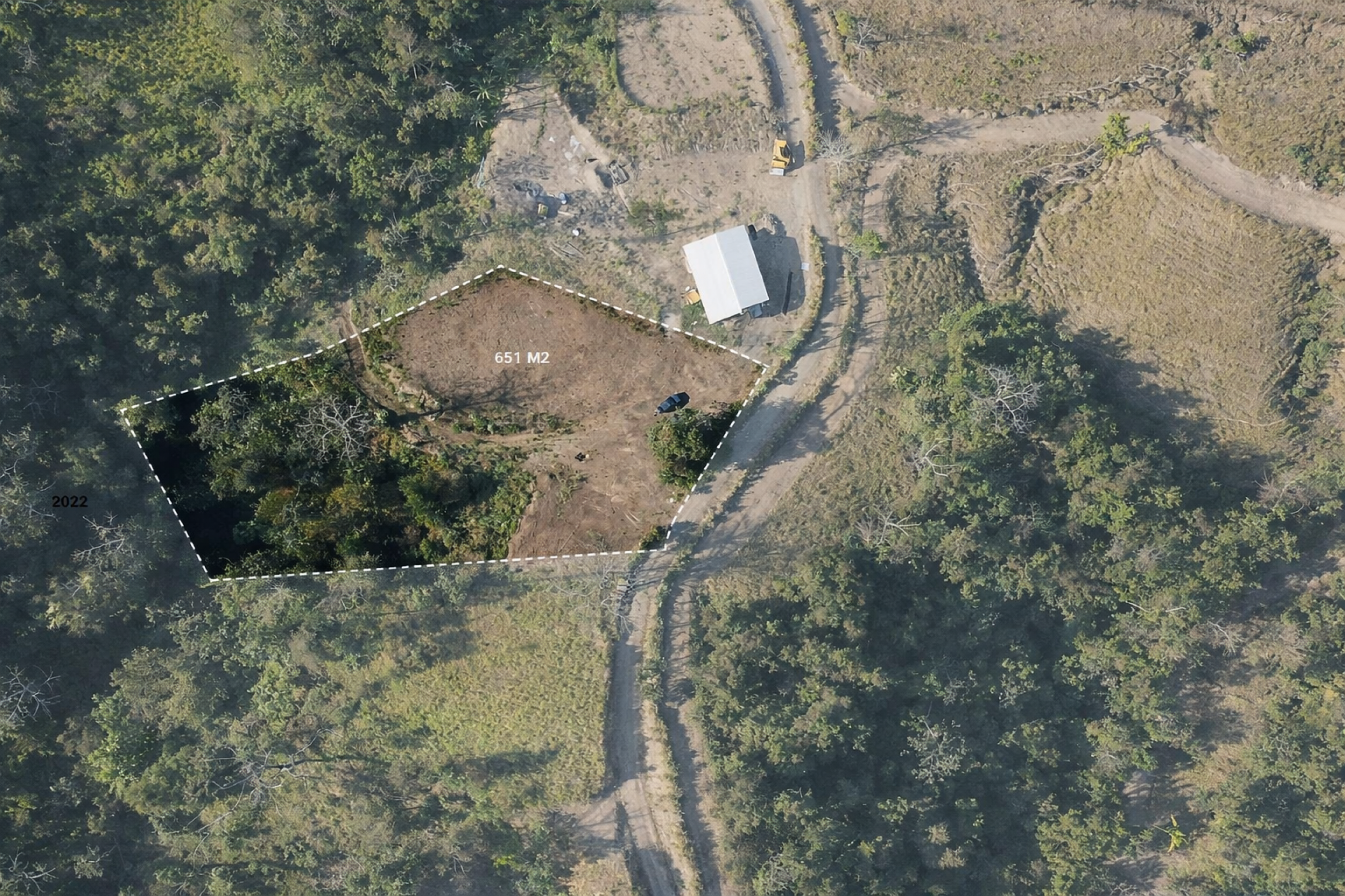 Ocean View Lot in San Isidro above Malpaís