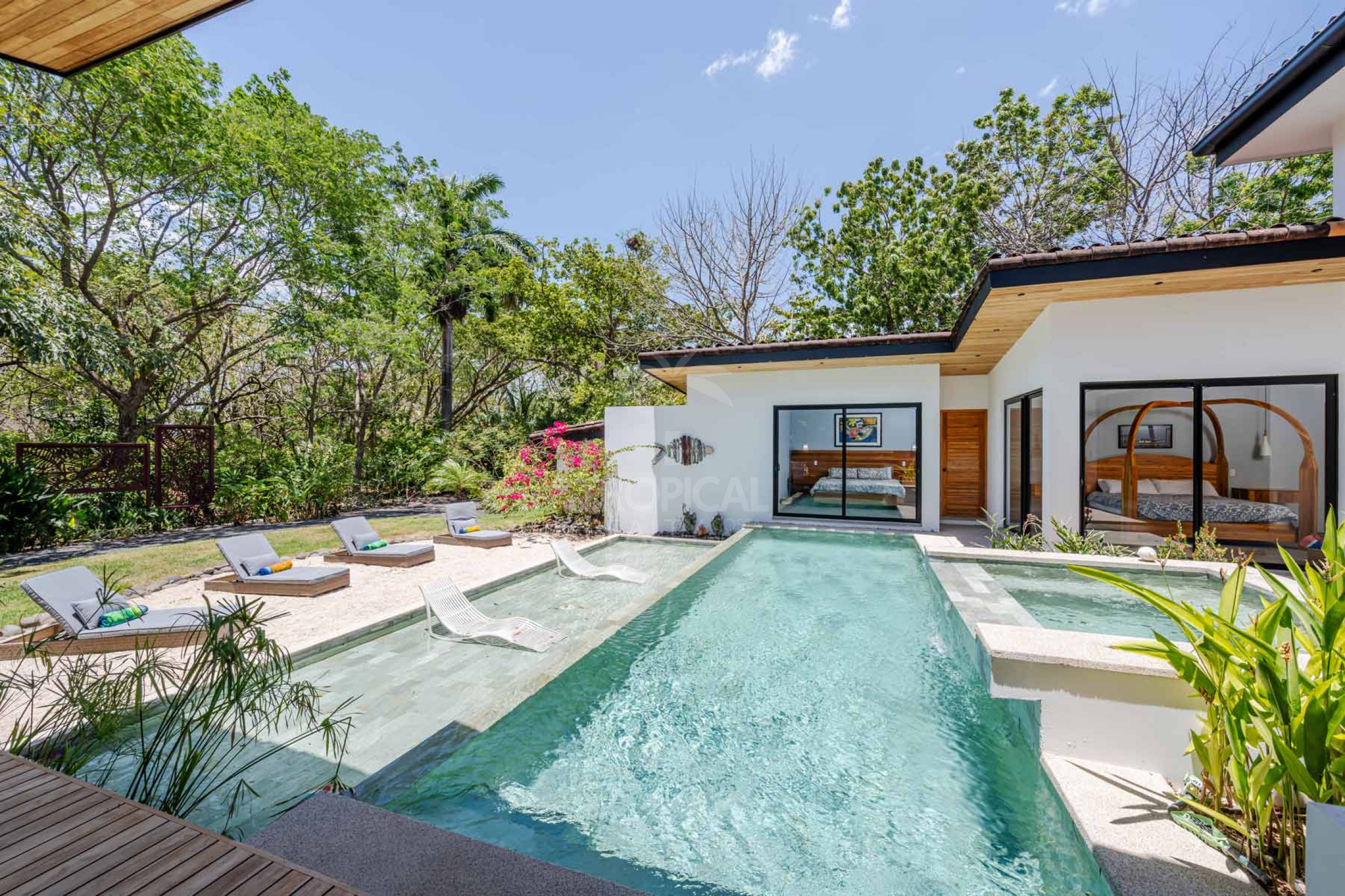 Luxury Beach Walk Villa for Sale in Hacienda Pinilla – Contemporary Tropical Design & Ultimate Privacy