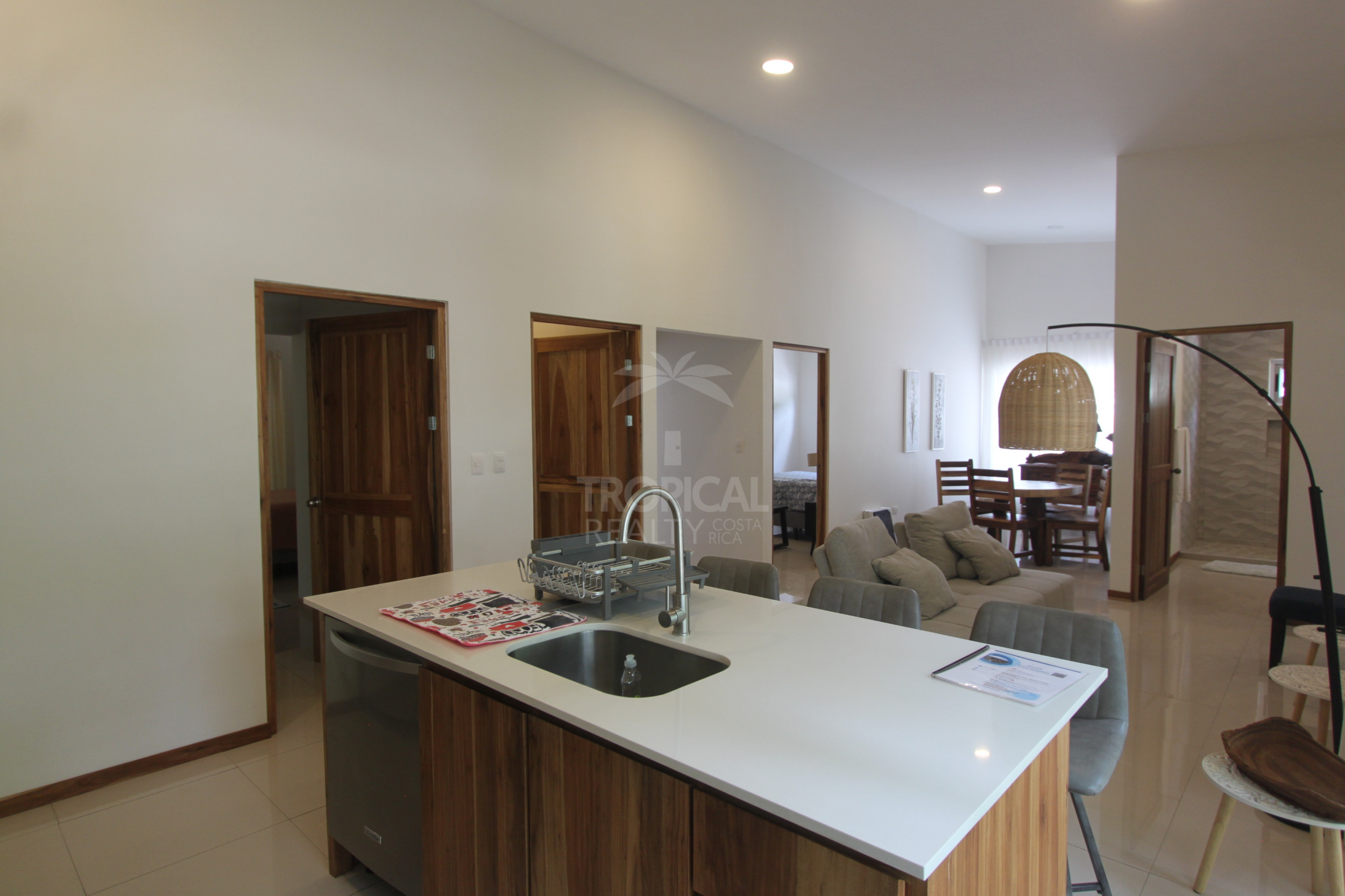 Furnished 3-Bedroom Apartment for Rent, Playa Potrero