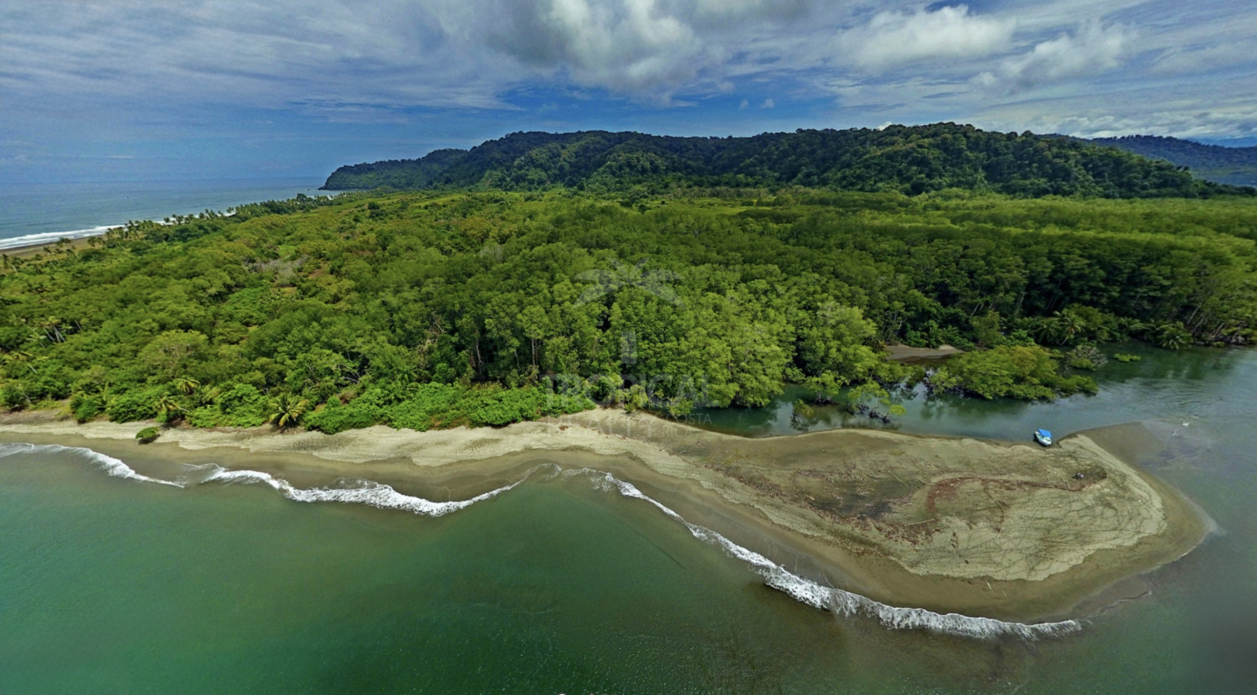 Island for Sale in Sierpe, Osa – 259 Hectares of Nature, Beaches & Development Potential