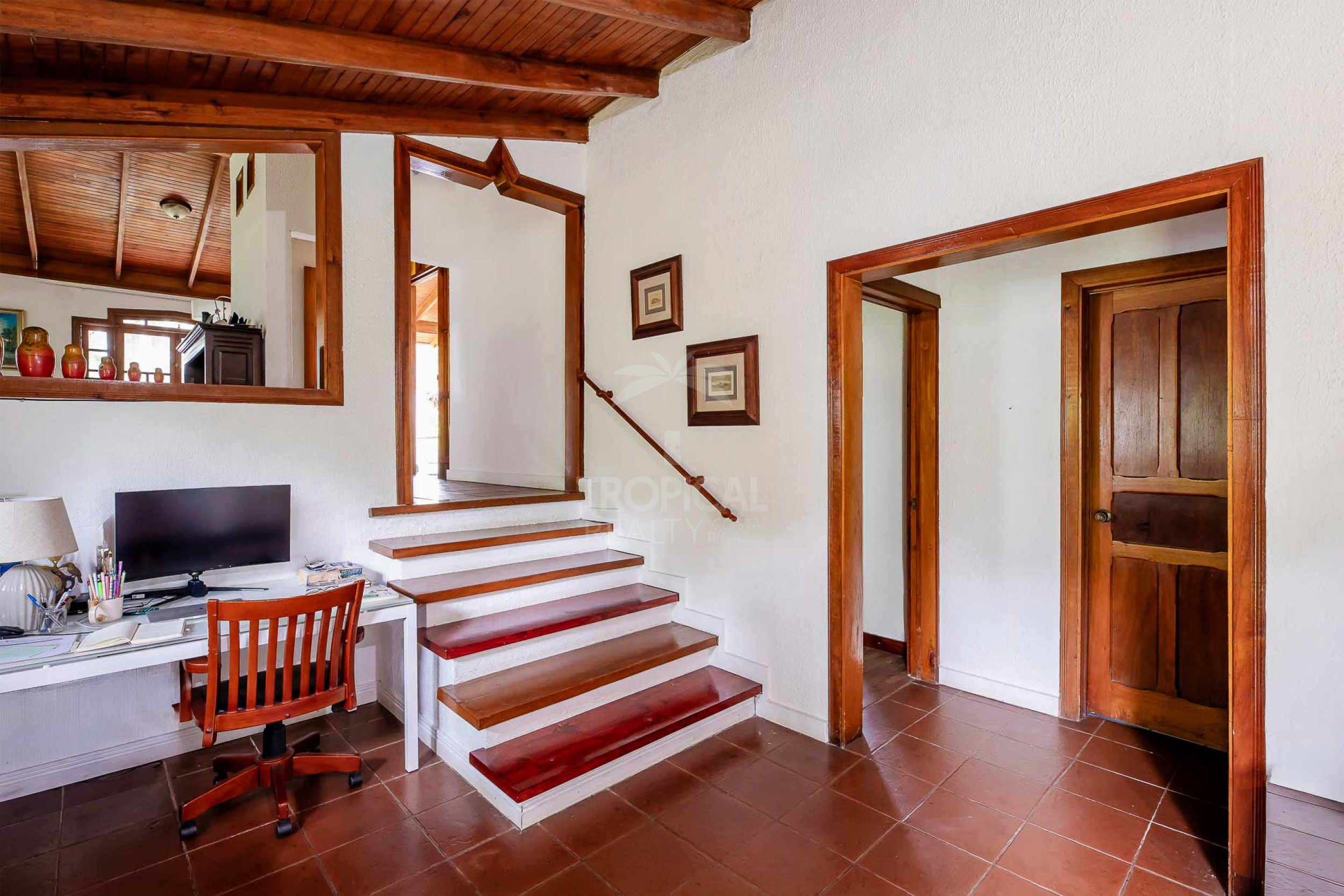 Coffee Hacienda-Style Home for Sale in Valle Verde, San Antonio de Escazú | Riverfront on the San Rafael River