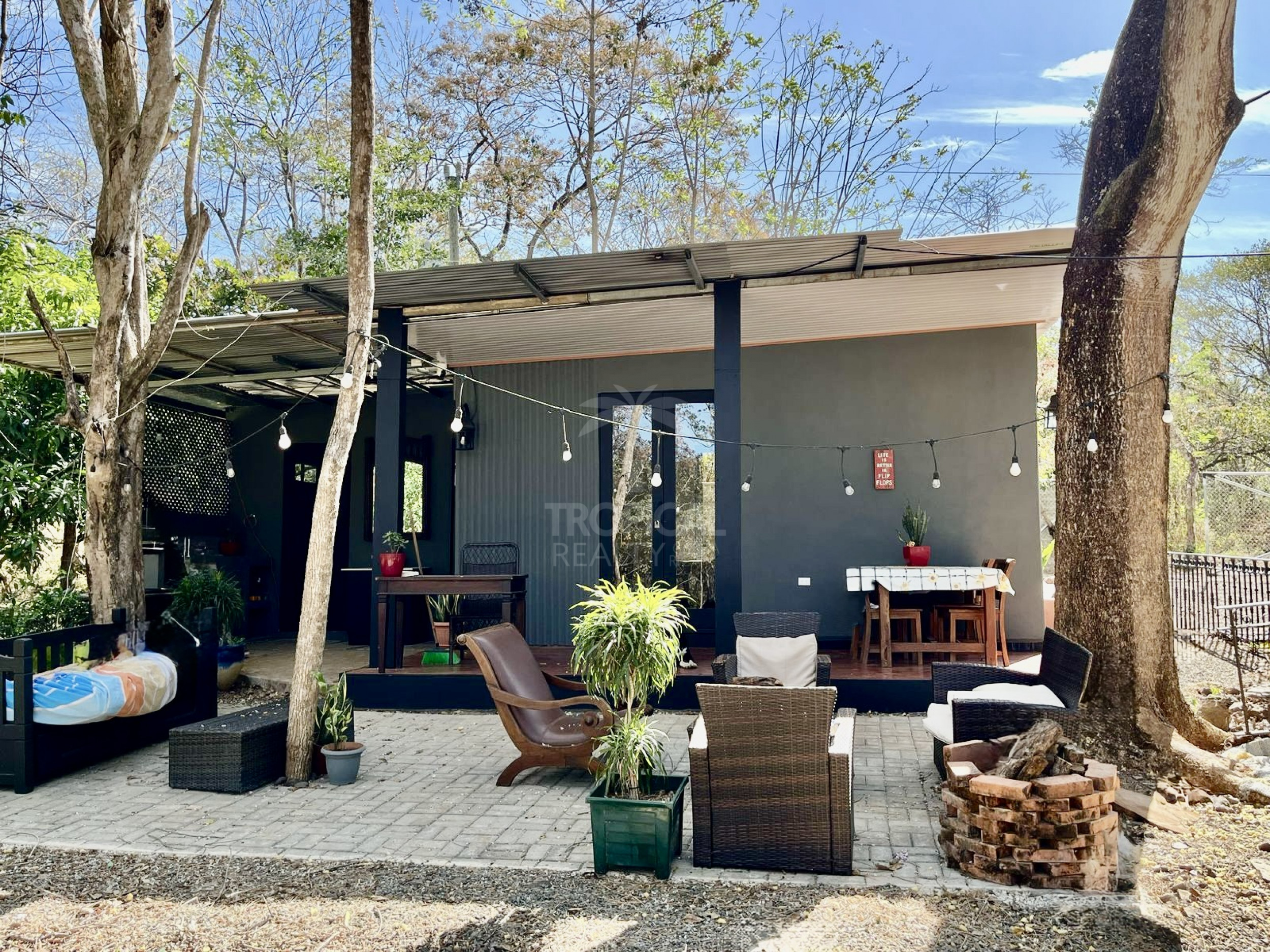 Prime 1.23 acres Lot Near Playa Avellanas – with a 2 bedrooms home