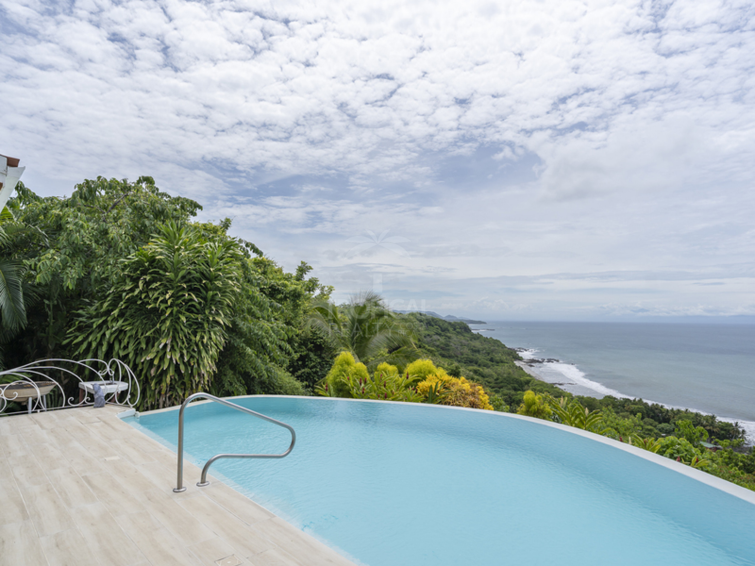 Luxury Ocean View Estate with Private Access to Montezuma Waterfalls