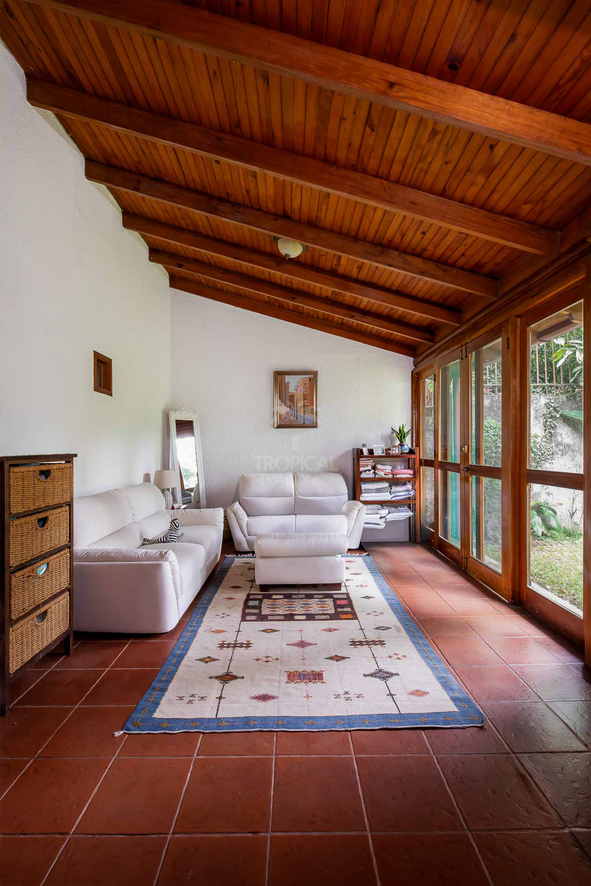 Coffee Hacienda-Style Home for Sale in Valle Verde, San Antonio de Escazú | Riverfront on the San Rafael River