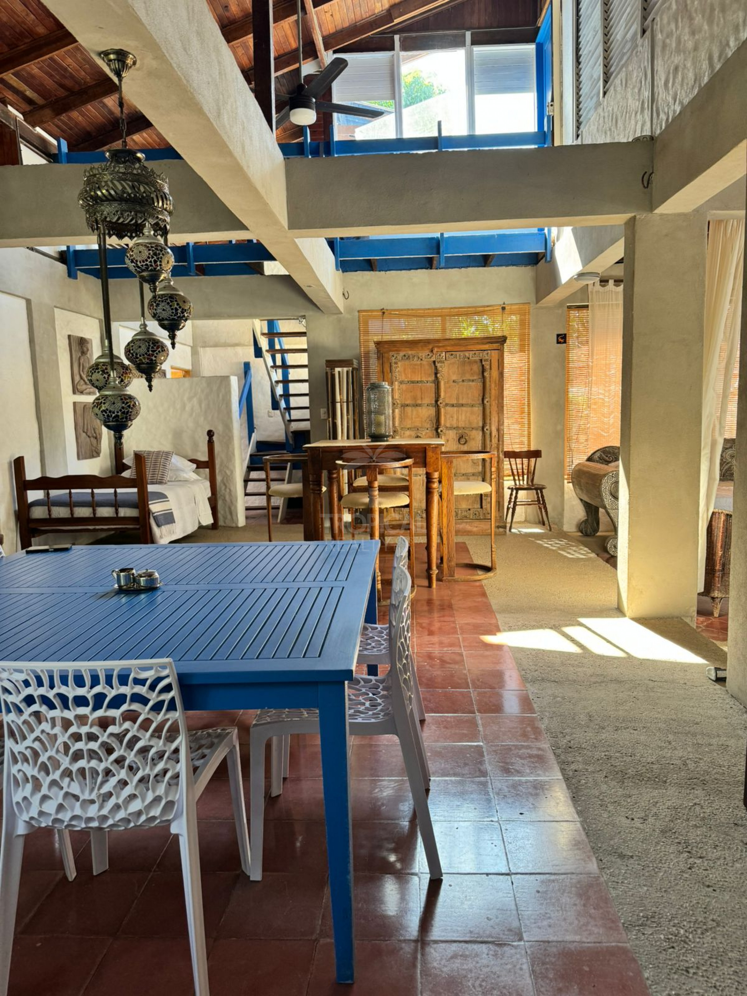 Rustic Beach Home with Private Pool – Playa Tivives | SOLD