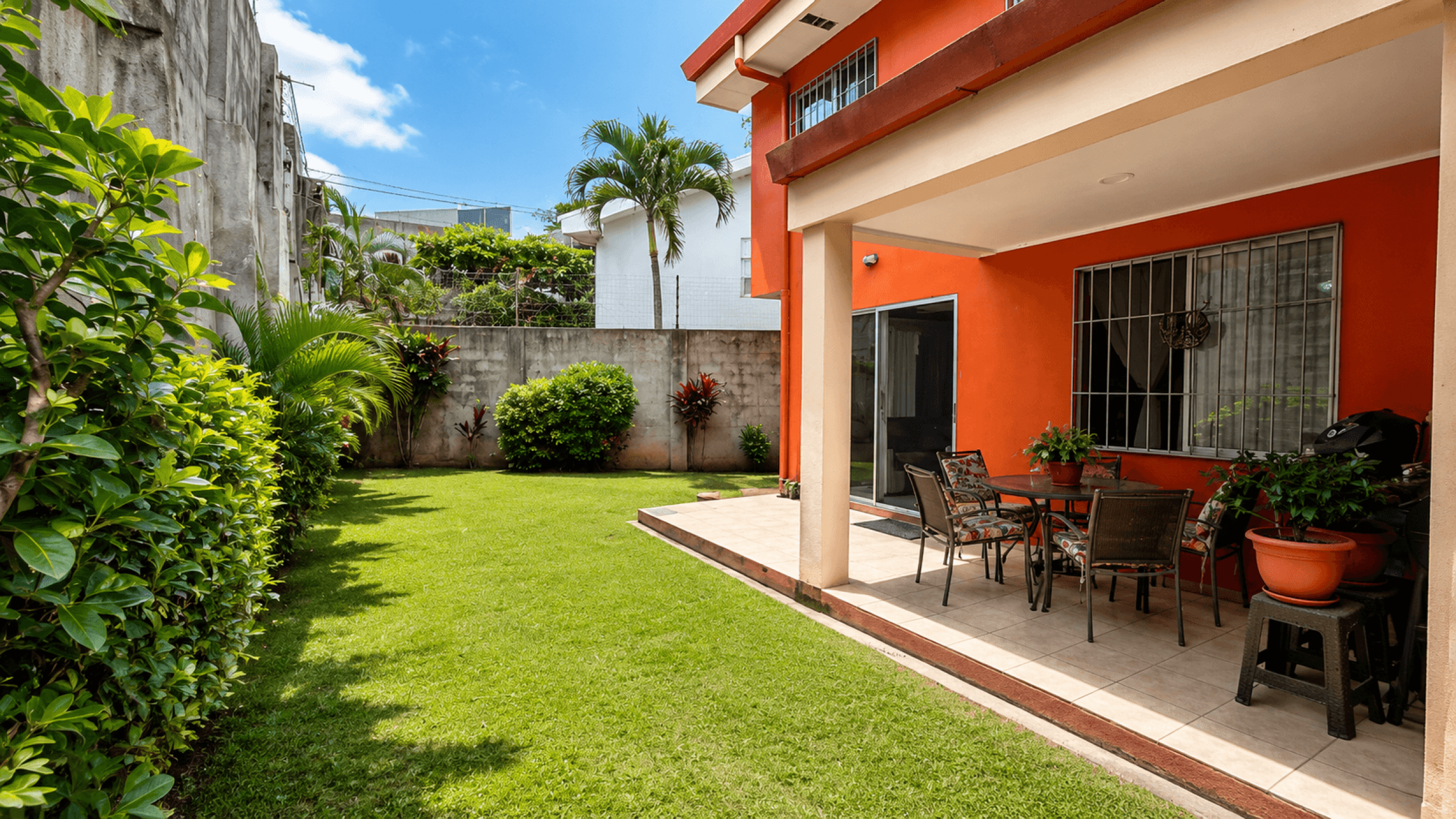 Family Home for Sale with Spacious Private Garden in Ciudad Colón – Boulevard Las Palmas