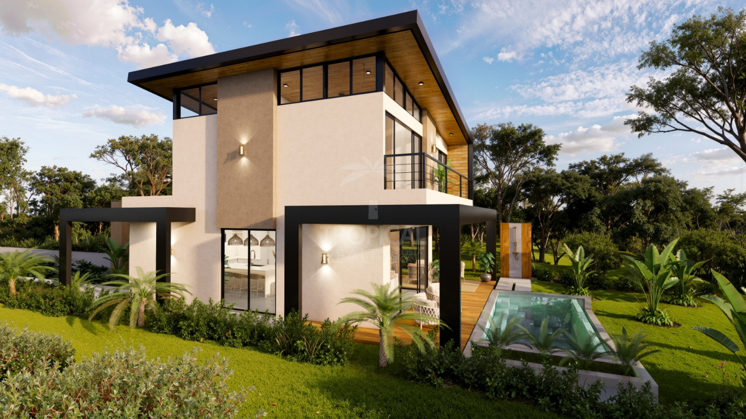 Pre-Construction Tropical Residence with Private Pool in Guanacaste, Costa Rica