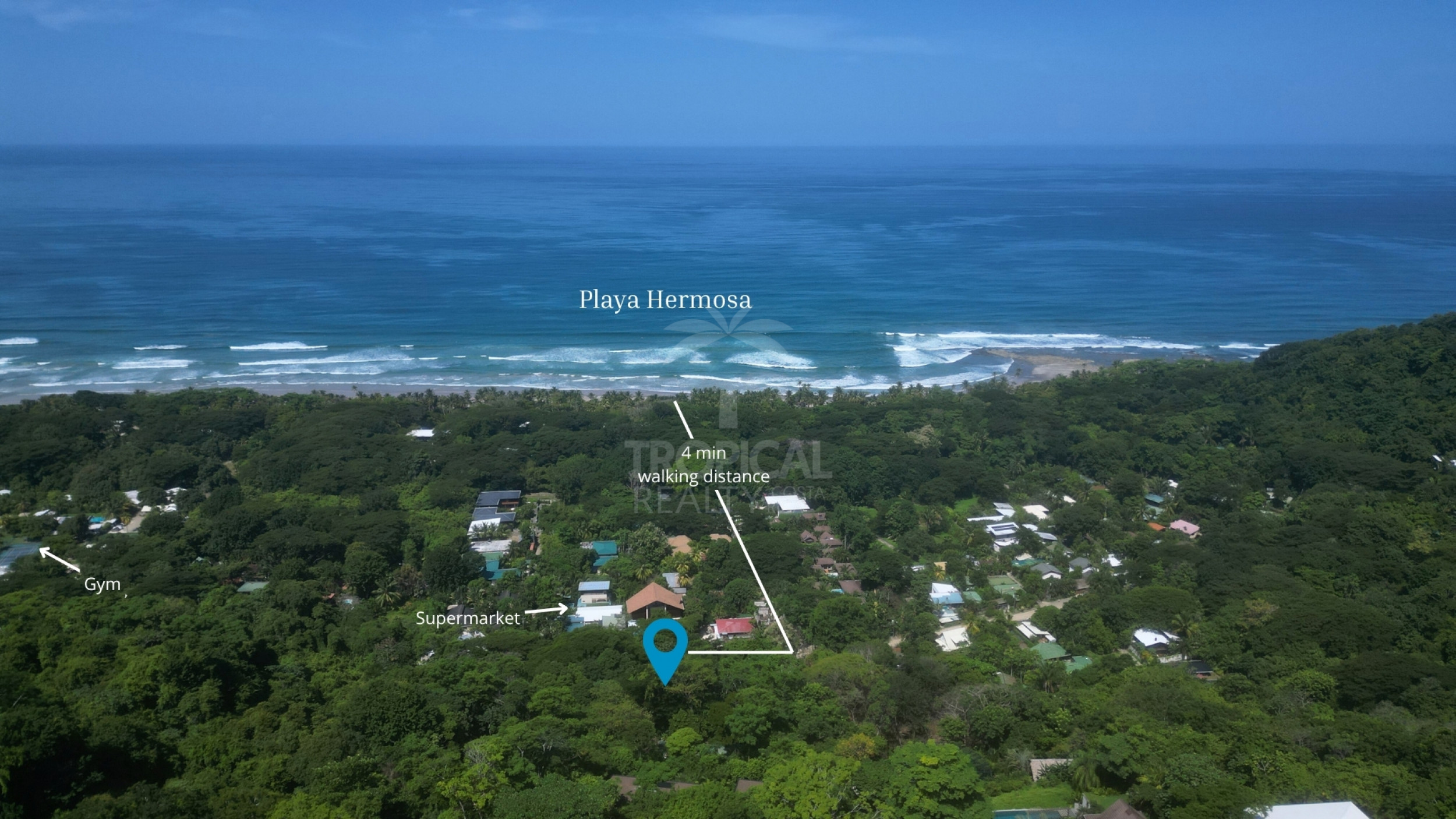 Studio Apartment for Rent – Just Steps from Playa Hermosa, Santa Teresa