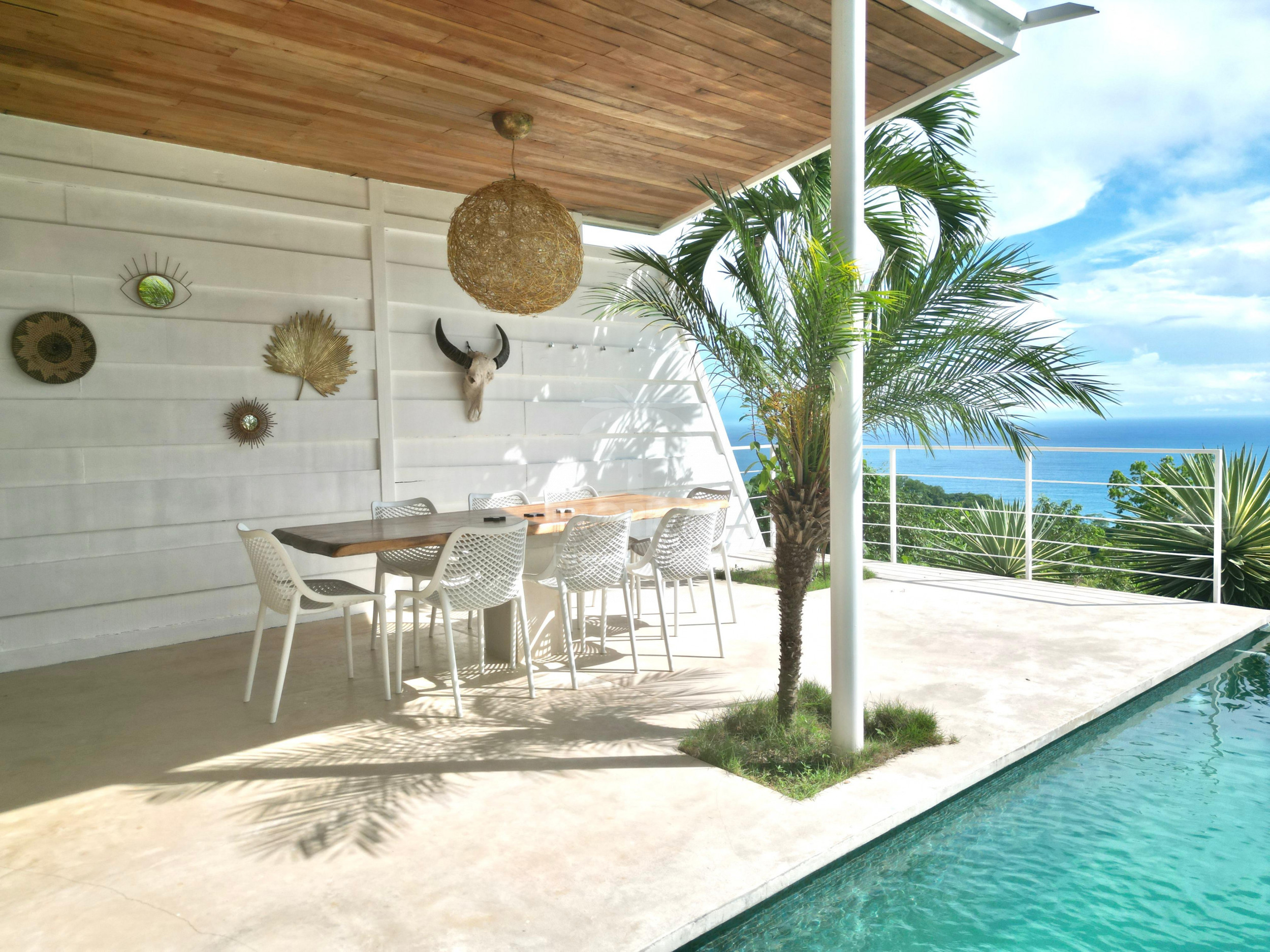 Luxury Ocean View Villa with Guest House – Santa Teresa
