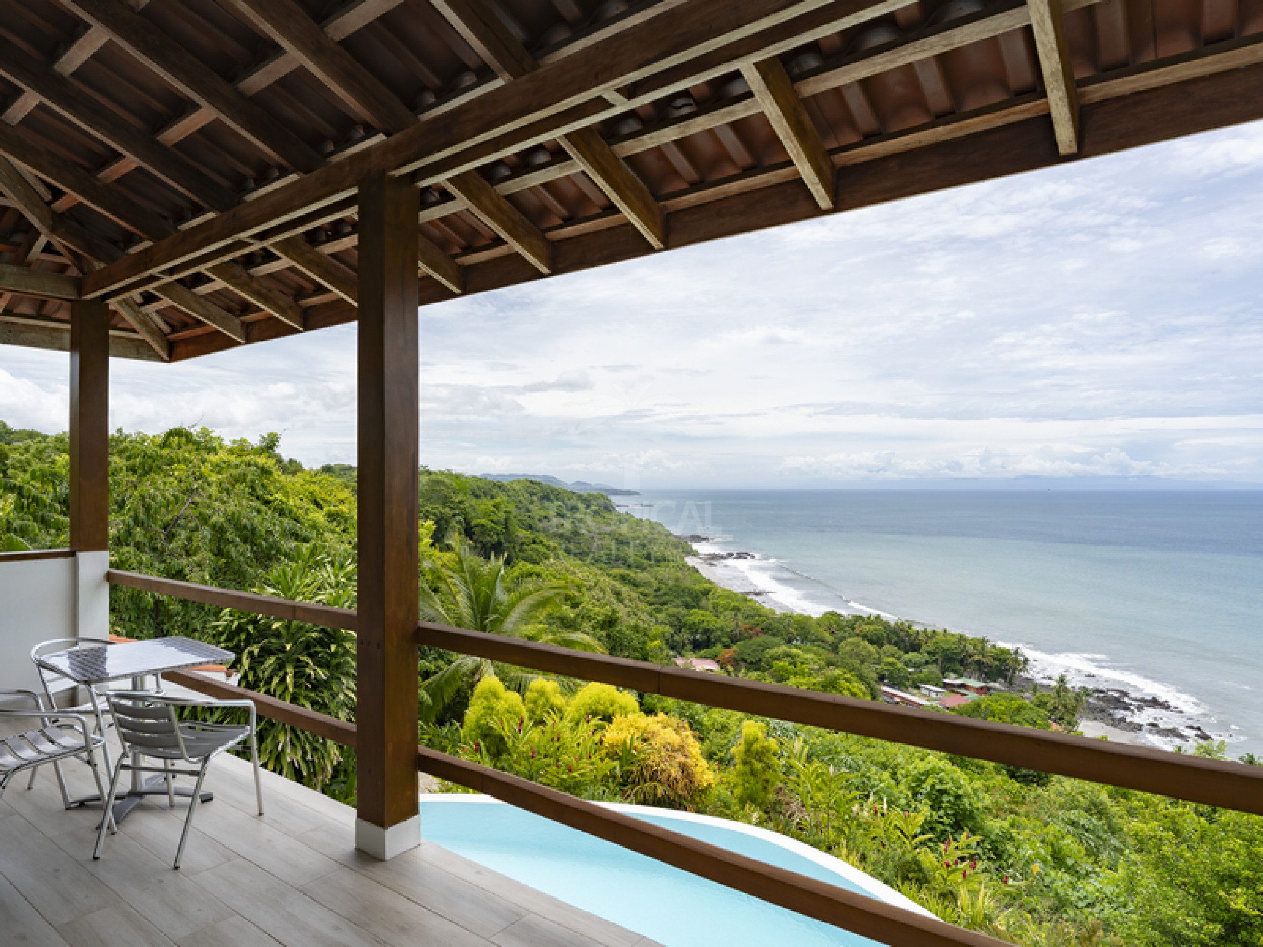 Luxury Ocean View Estate with Private Access to Montezuma Waterfalls