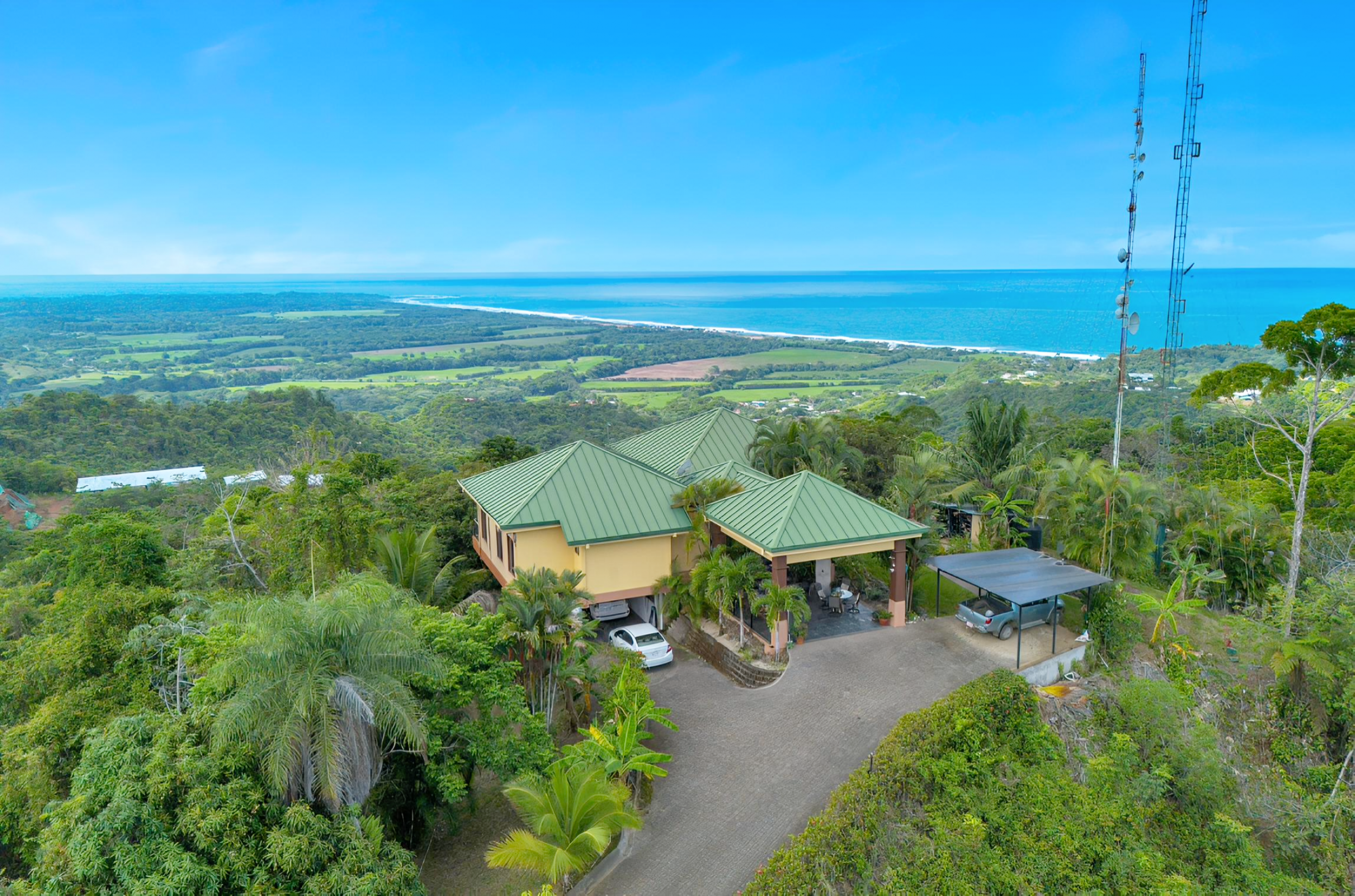 Playa Hermosa ocean view home