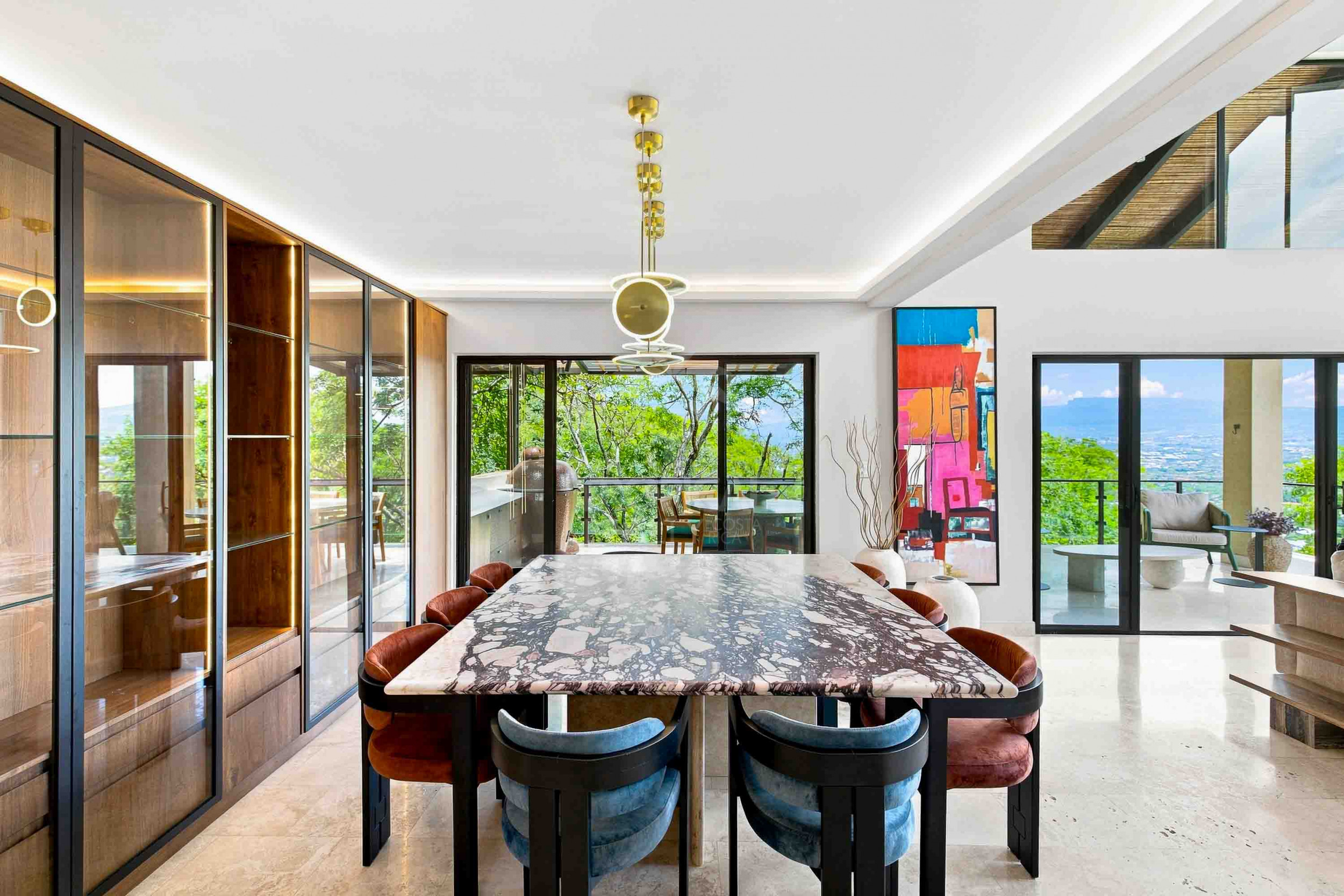 Valley View Luxury Home — Gated-Community Living in Santa Ana, Costa Rica