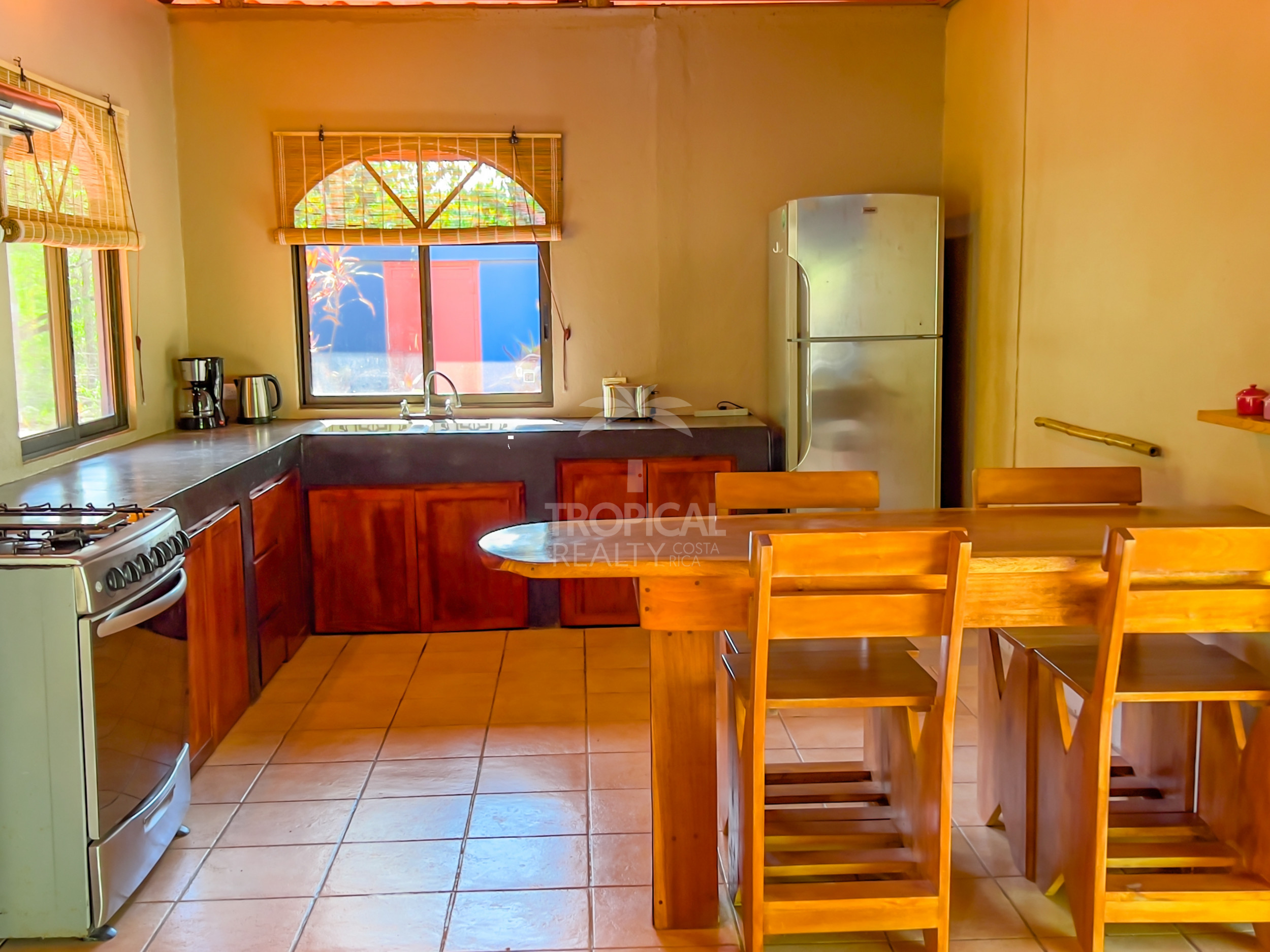 Santa Teresa Hacienda-Style Poolhouse for Sale – Turnkey Rental, Furnished, and Equipped
