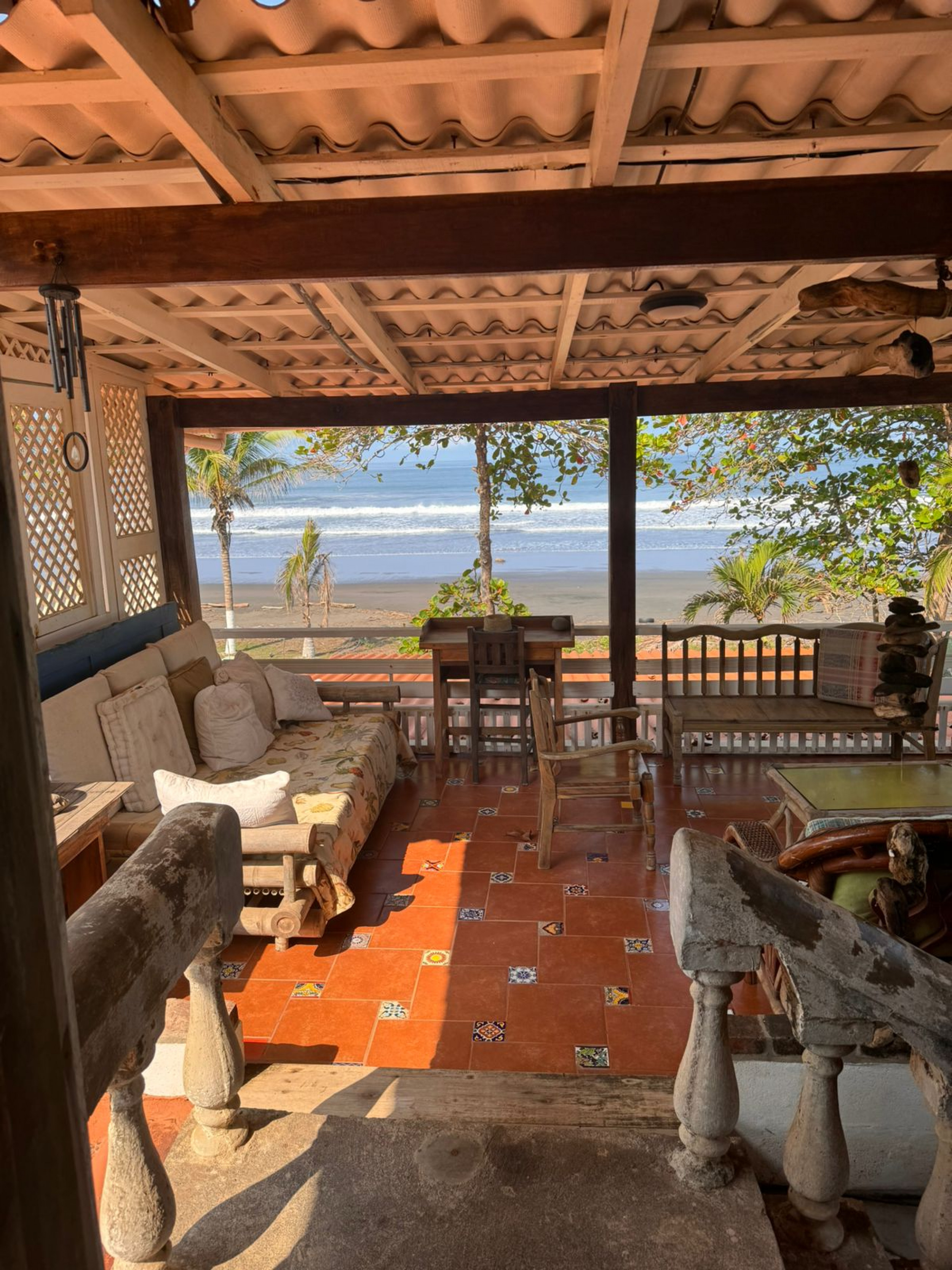 Beachfront house and apartments for sale Tivives SOLD
