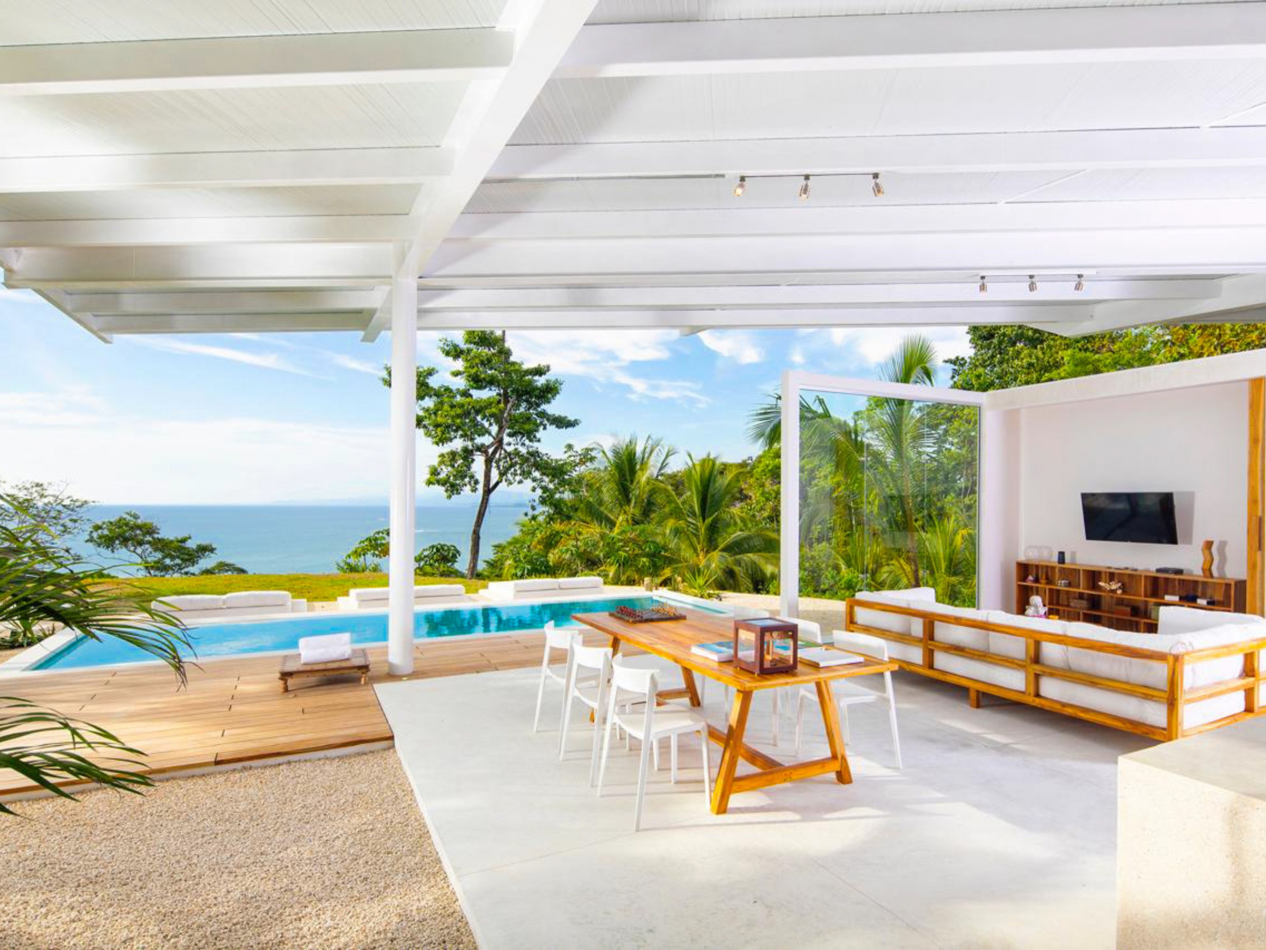 Designer 3-Bedroom Villa with Breathtaking Ocean Views and Pool in Playa Hermosa Hills