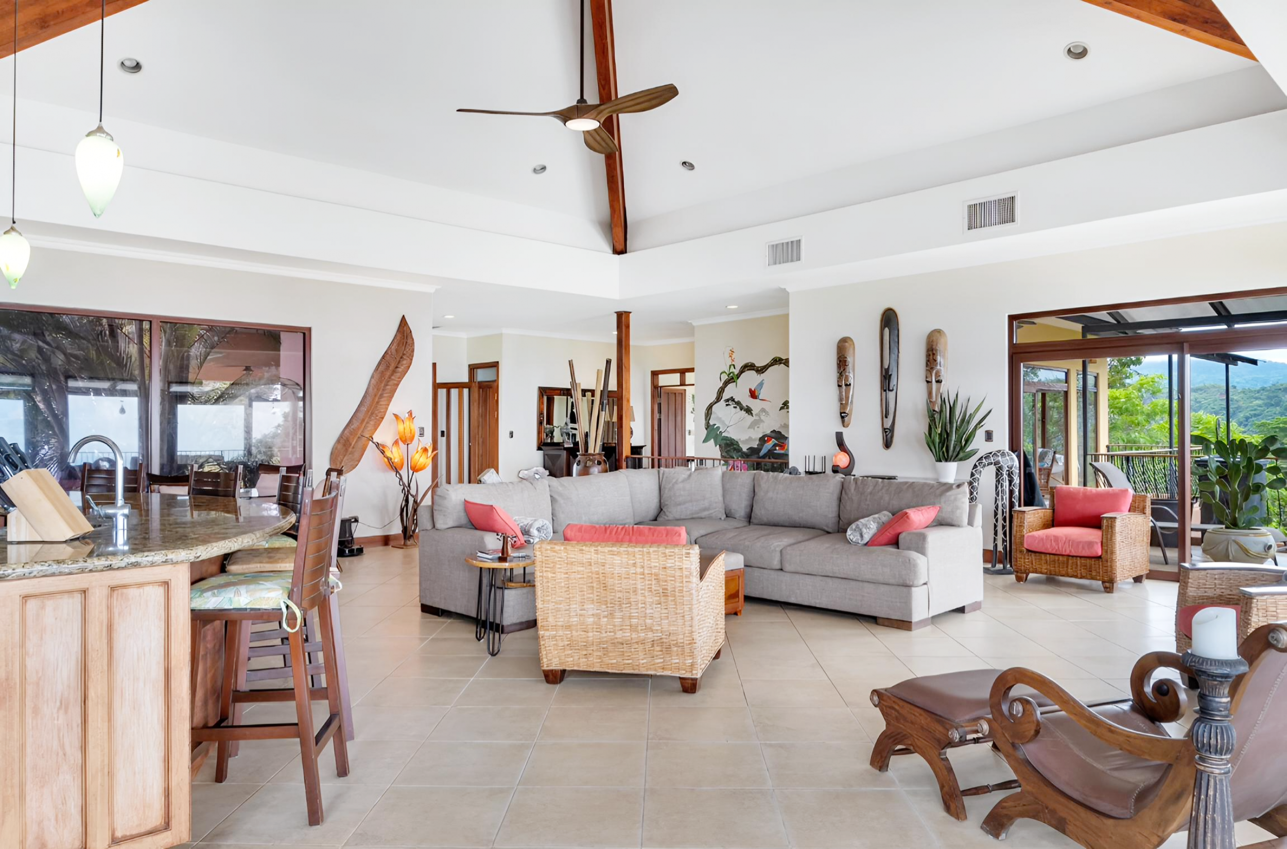 Playa Hermosa ocean view home