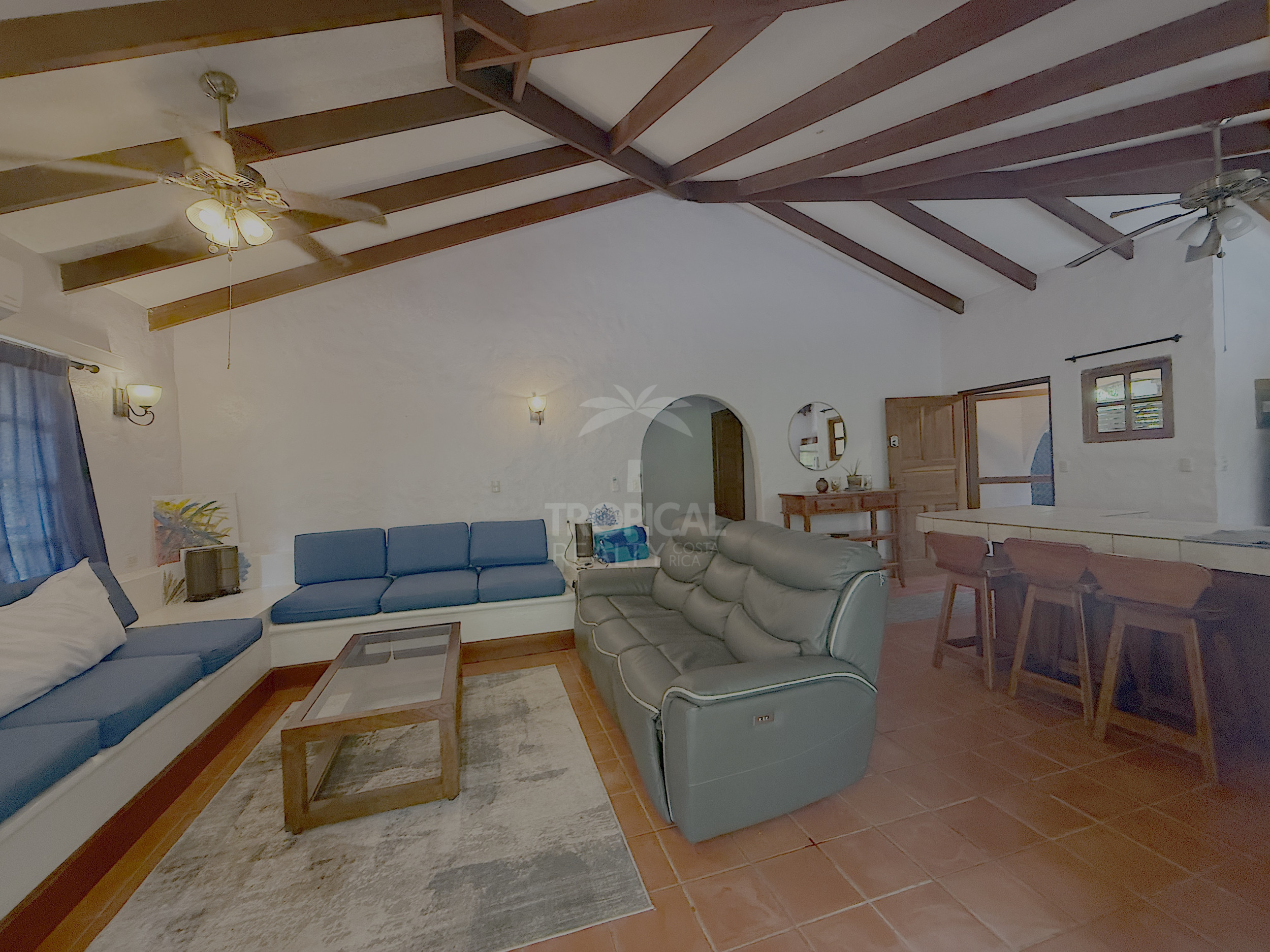 Oceanfront House for Rent in Playa Grande, With Direct Beach Access