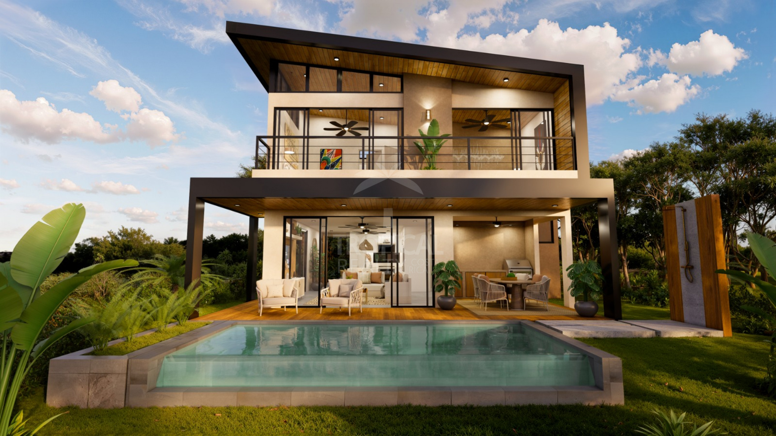 Pre-Construction Tropical Residence with Private Pool in Guanacaste, Costa Rica