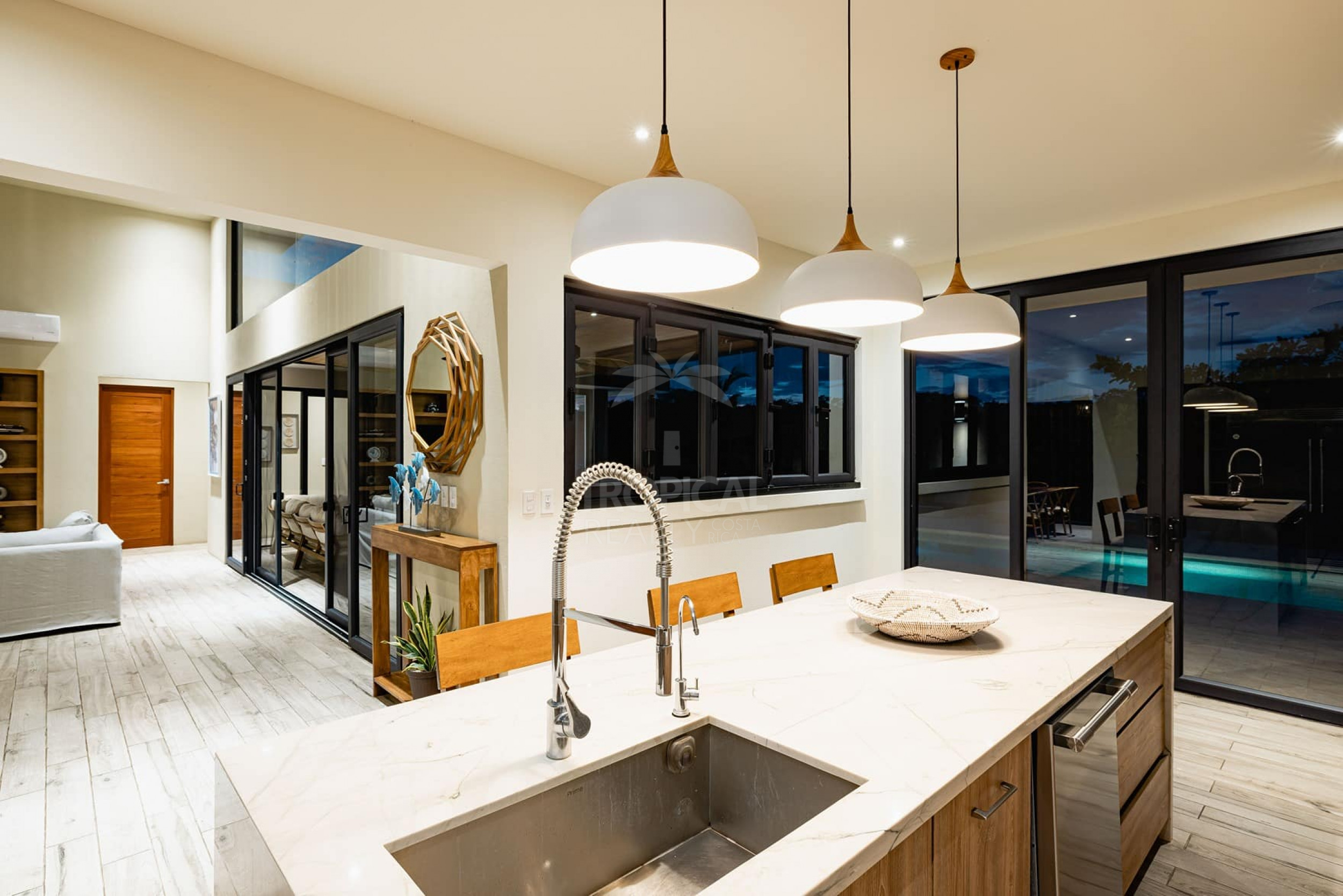 Luxury Golf Front Home in Hacienda Pinilla – Contemporary Tropical Design with Private Pool