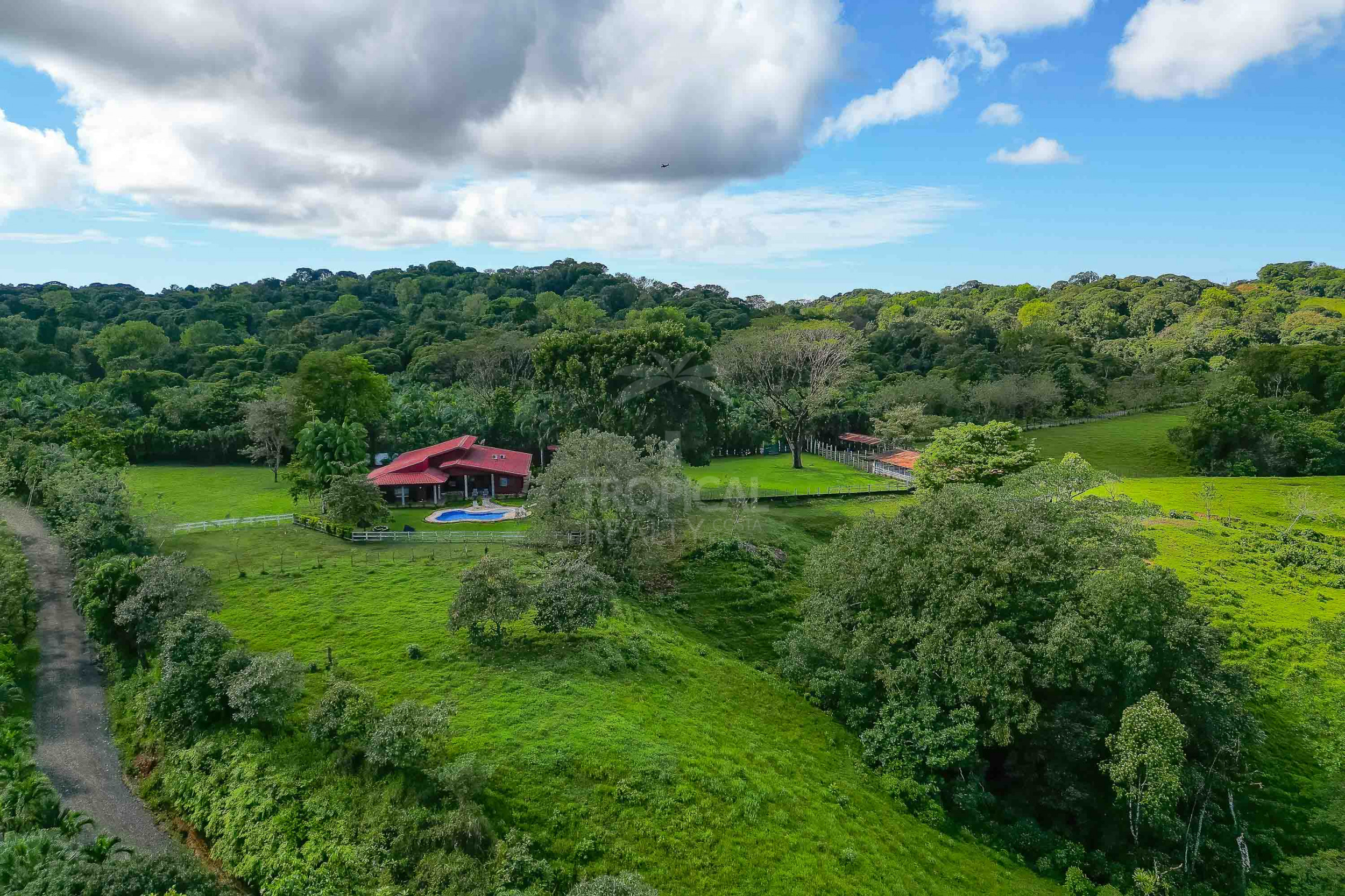 Luxury Nature Estate with Pool on 45 Acres in Naranjito – Near Manuel Antonio | $1,499,000