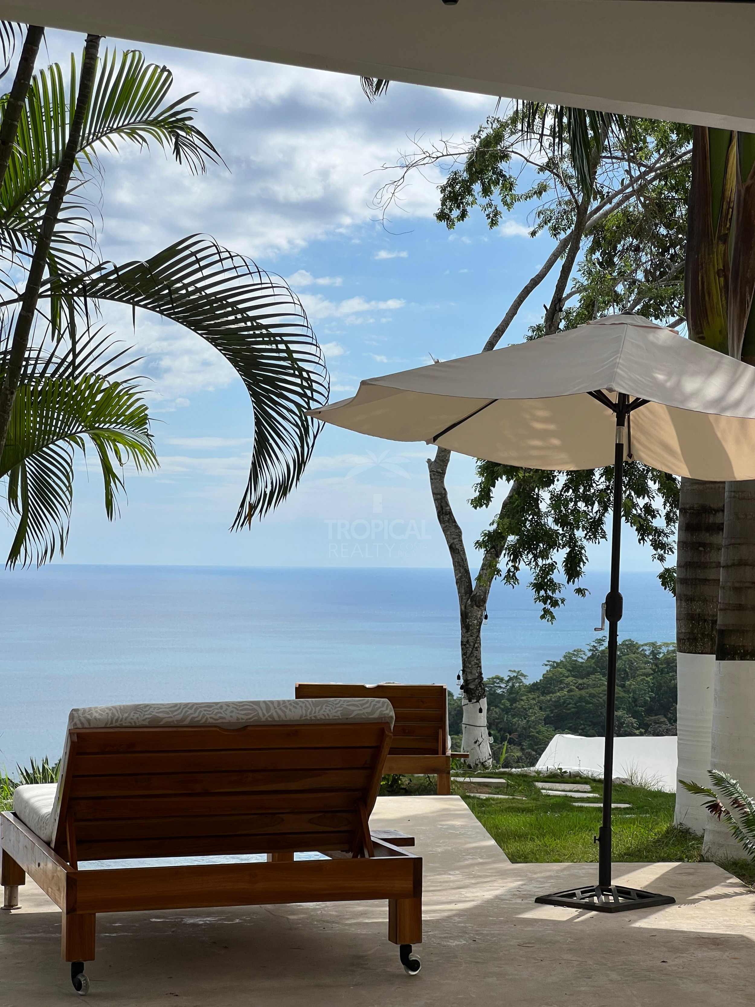 Luxury Ocean View Villa with Guest House – Santa Teresa