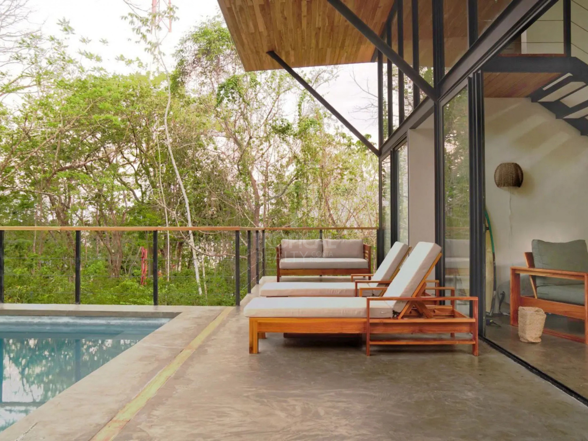 Modern Hillside Home with Pool for Sale in Santa Teresa