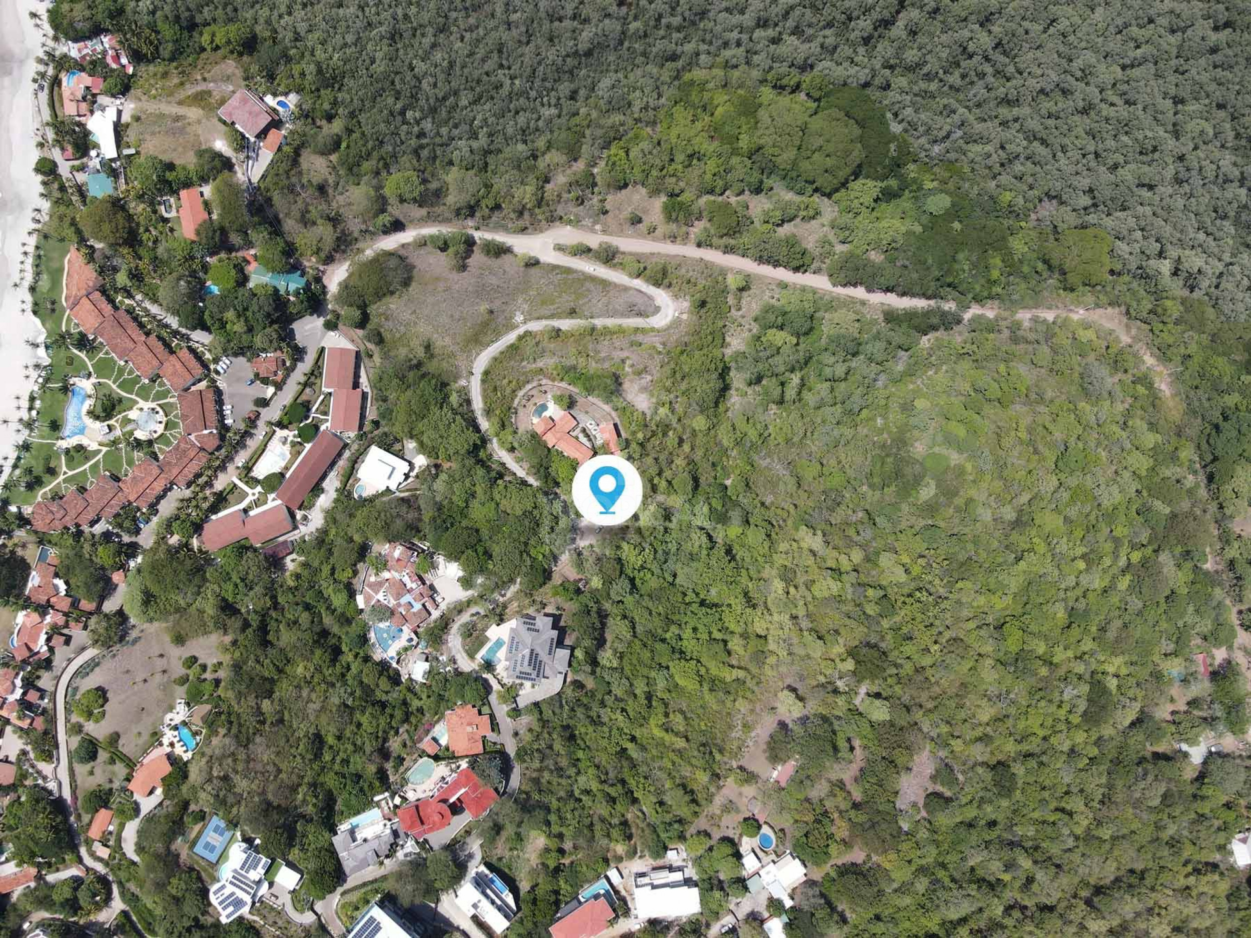 Ocean-view lot for sale Playa Flamingo
