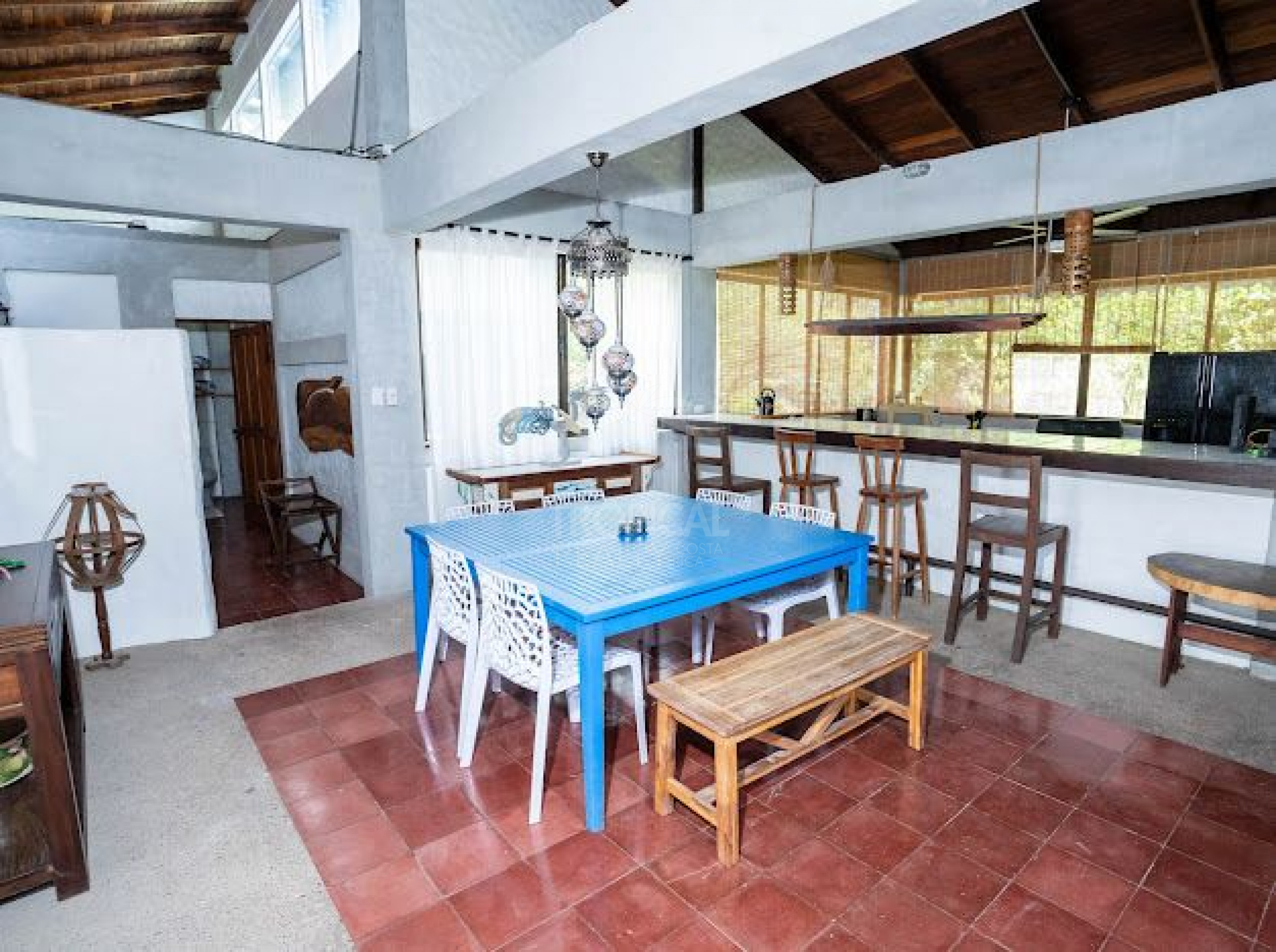 Rustic Beach Home with Private Pool – Playa Tivives | SOLD