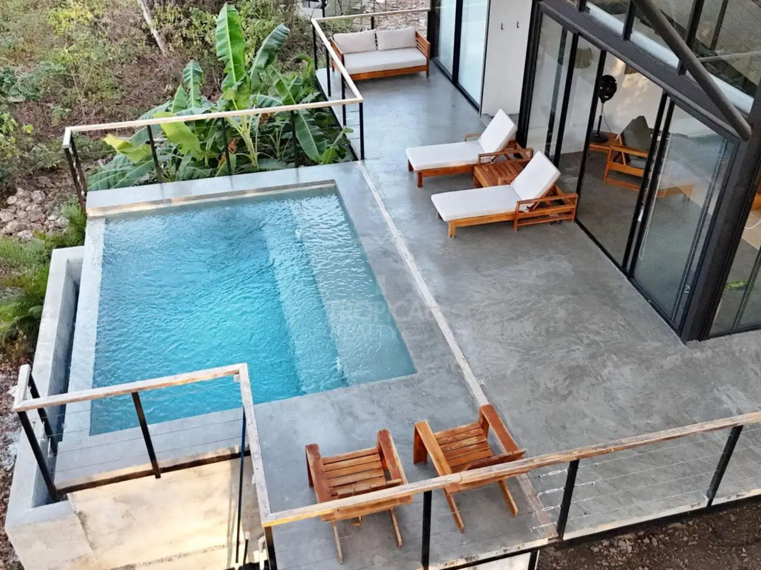 Modern Hillside Home with Pool for Sale in Santa Teresa