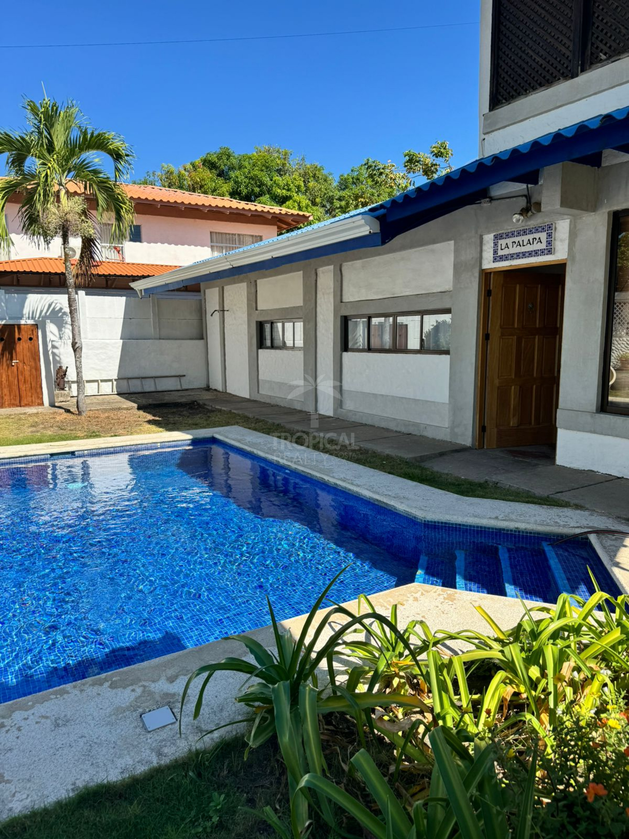 Rustic Beach Home with Private Pool – Playa Tivives | SOLD