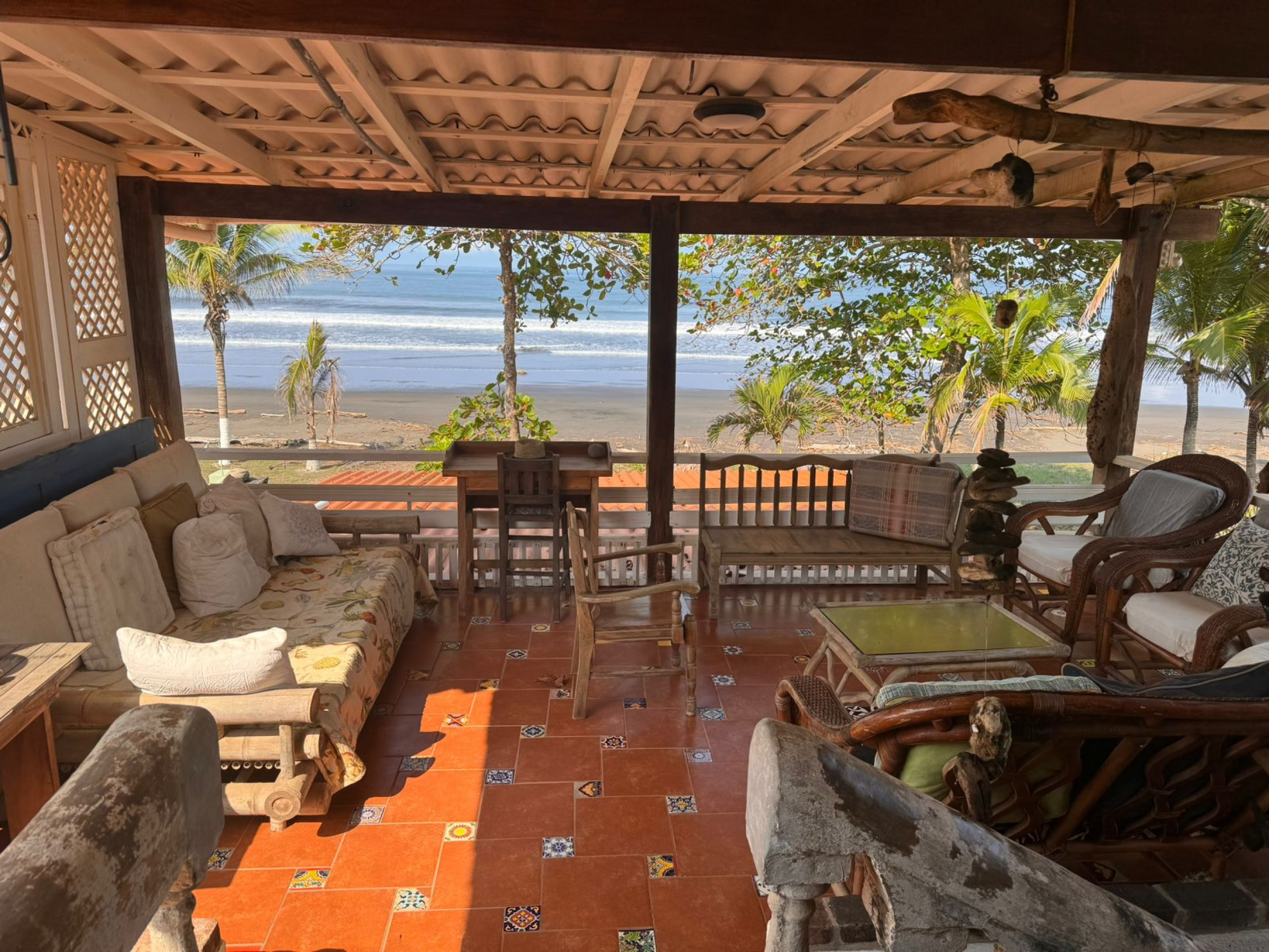 Beachfront house and apartments for sale Tivives SOLD