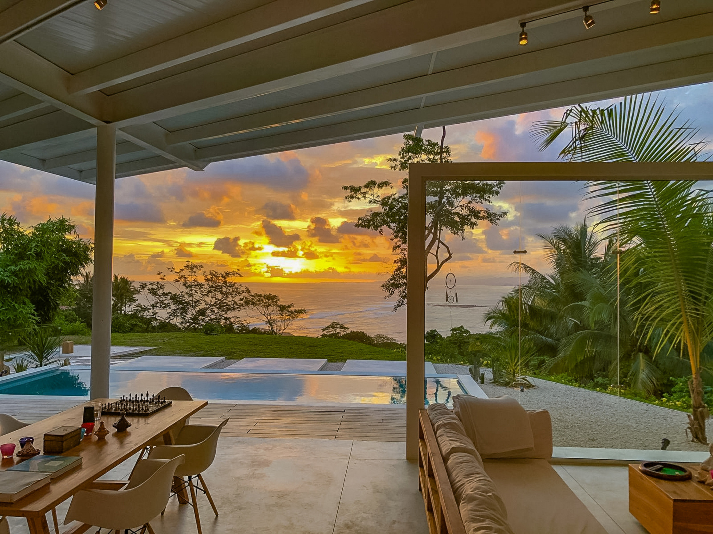 Designer 3-Bedroom Villa with Breathtaking Ocean Views and Pool in Playa Hermosa Hills