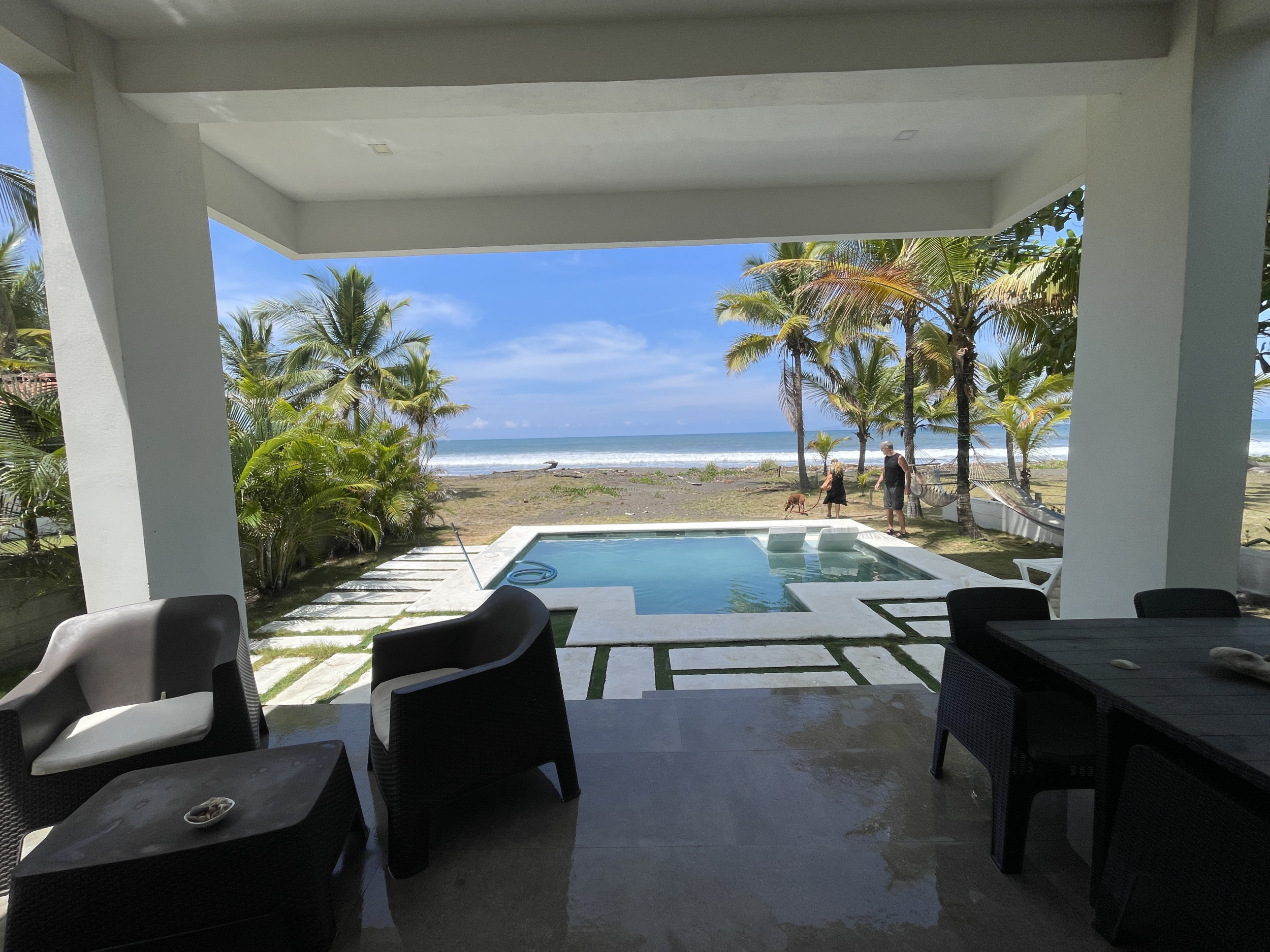 Beachfront Home with Private Pool in Playa Tivives – 4 Bedrooms + 2 Guest Studios | $595,000