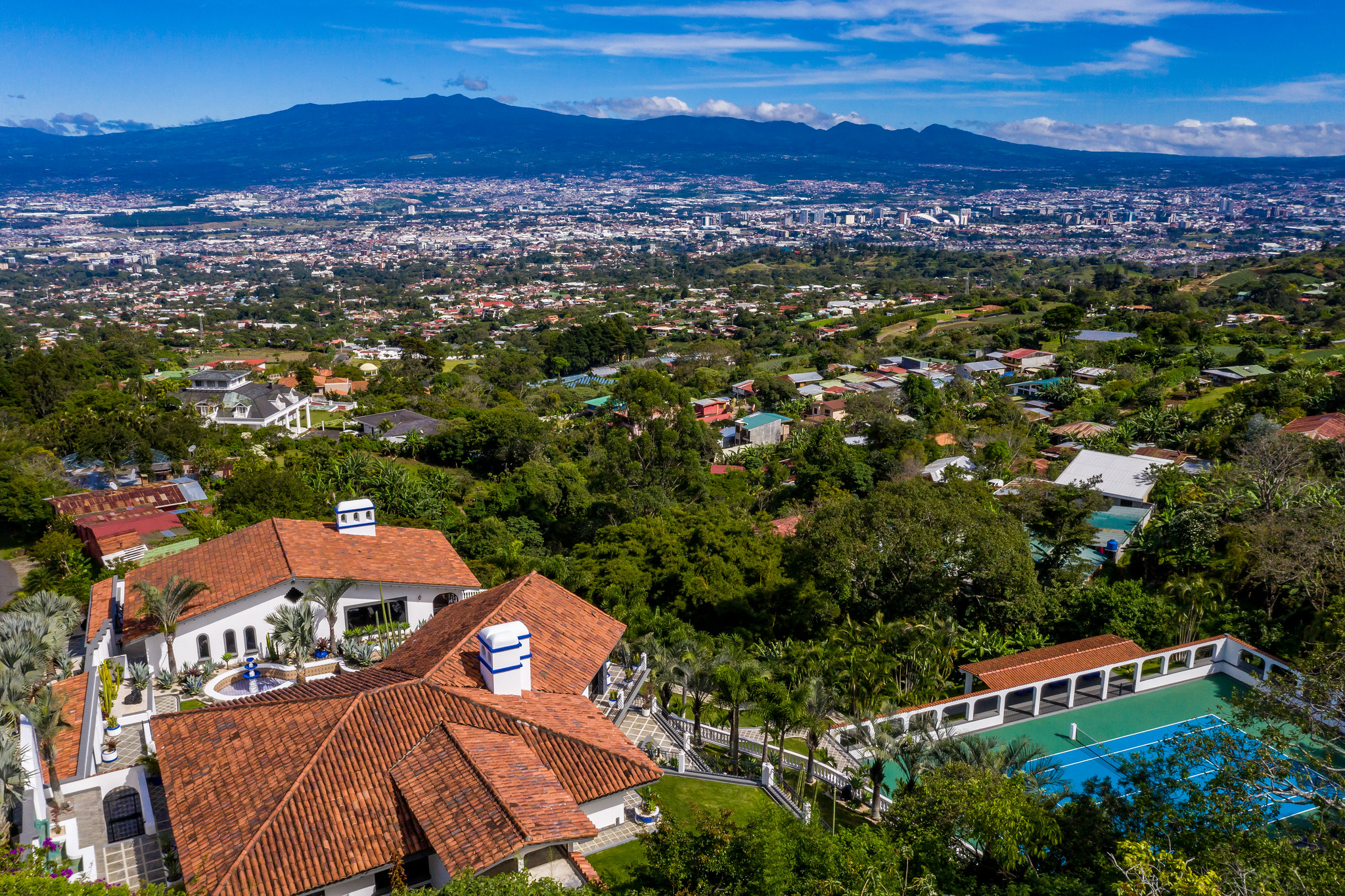 Mansion for sale Escazu, property with 2 houses