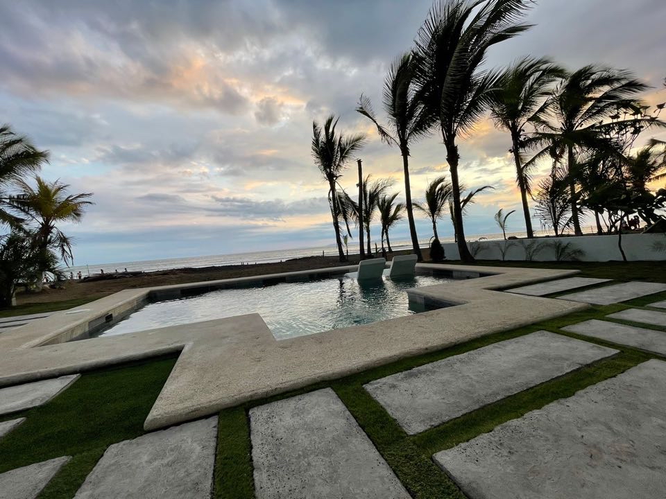 Beachfront Home with Private Pool in Playa Tivives – 4 Bedrooms + 2 Guest Studios | $595,000